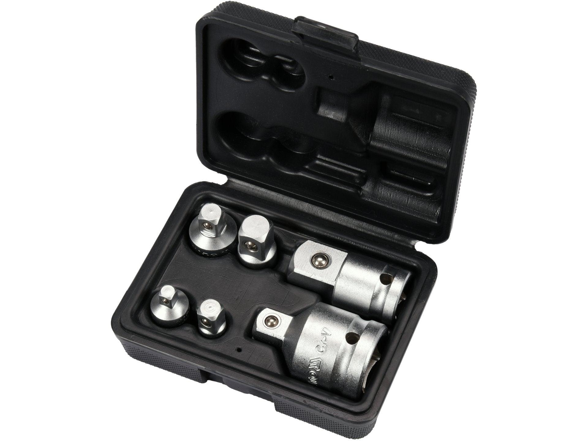 SET ADAPTOARE 3/8''MX1/4''F, 1/4''MX3/8''F, 3/8''FX1/2''M, 1/2''MX3/8''F, 3/4''MX1/2''F, 1/2''MX3/4''F YATO YT-10671