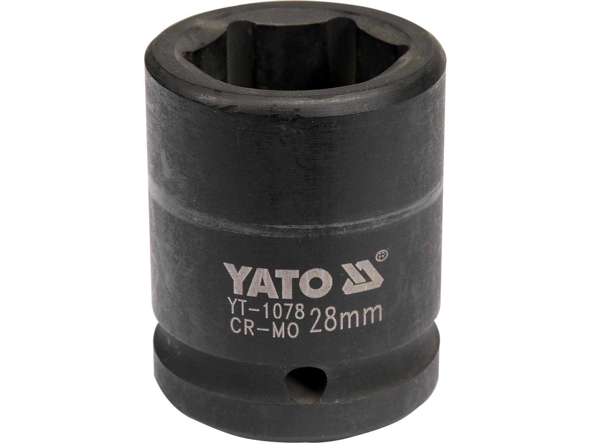 CHEIE TUBULARĂ DE IMPACT HEXAGONALĂ 3/4''X28MM YATO YT-1078