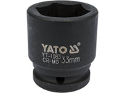 CHEIE TUBULARĂ DE IMPACT HEXAGONALĂ 3/4''X33MM YATO YT-1083