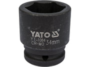 CHEIE TUBULARĂ DE IMPACT HEXAGONALĂ 3/4''X34MM YATO YT-1084