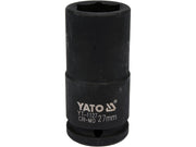 CHEIE TUBULARĂ HEXAGONALĂ DE IMPACT, ADÂNCĂ, 3/4''X27MM YATO YT-1127