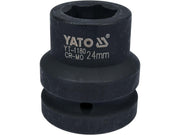 CHEIE TUBULARĂ HEXAGONALĂ DE IMPACT, 1''X24MM YATO YT-1180