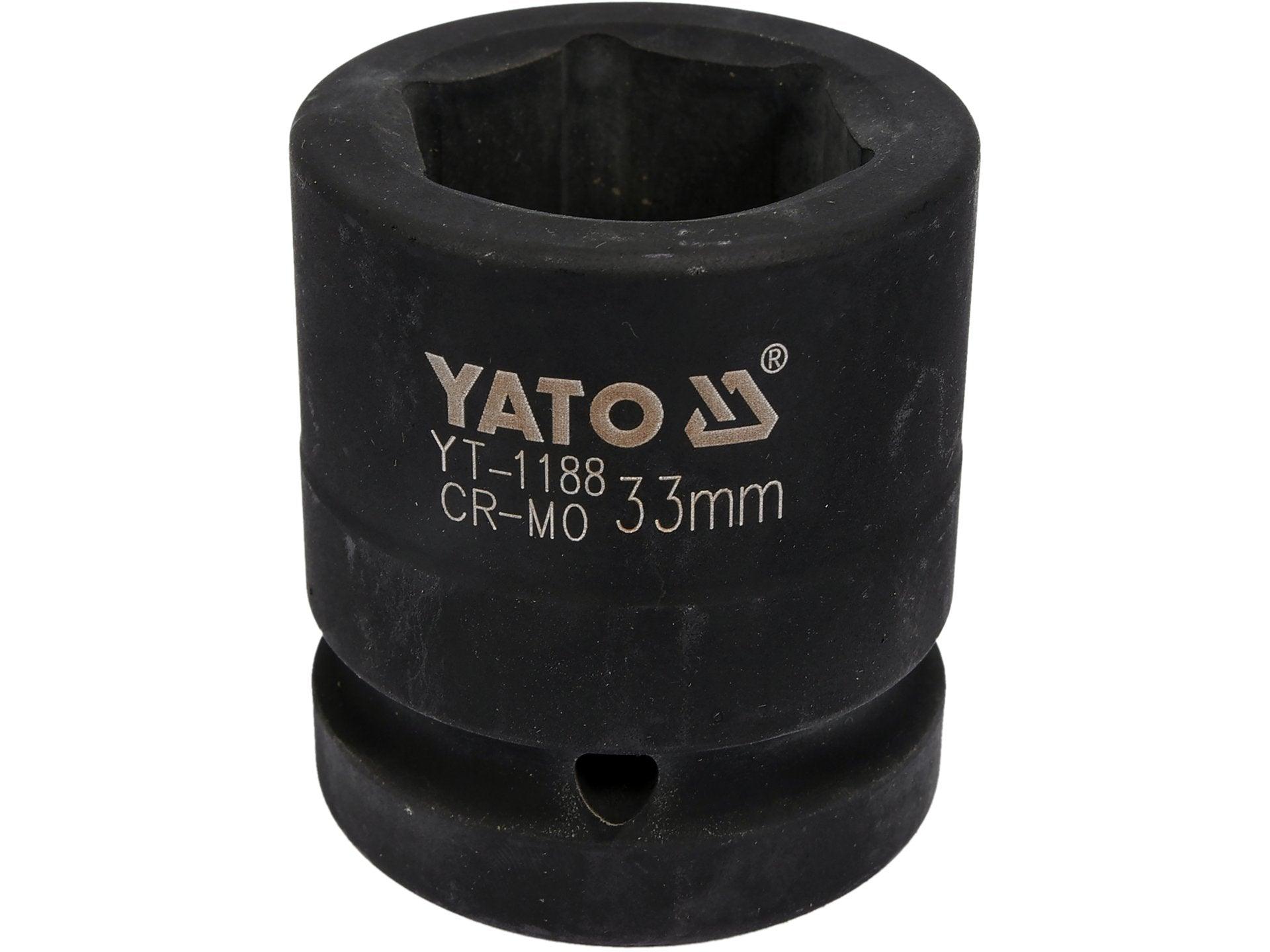 CHEIE TUBULARĂ HEXAGONALĂ DE IMPACT, 1''X33MM YATO YT-1188