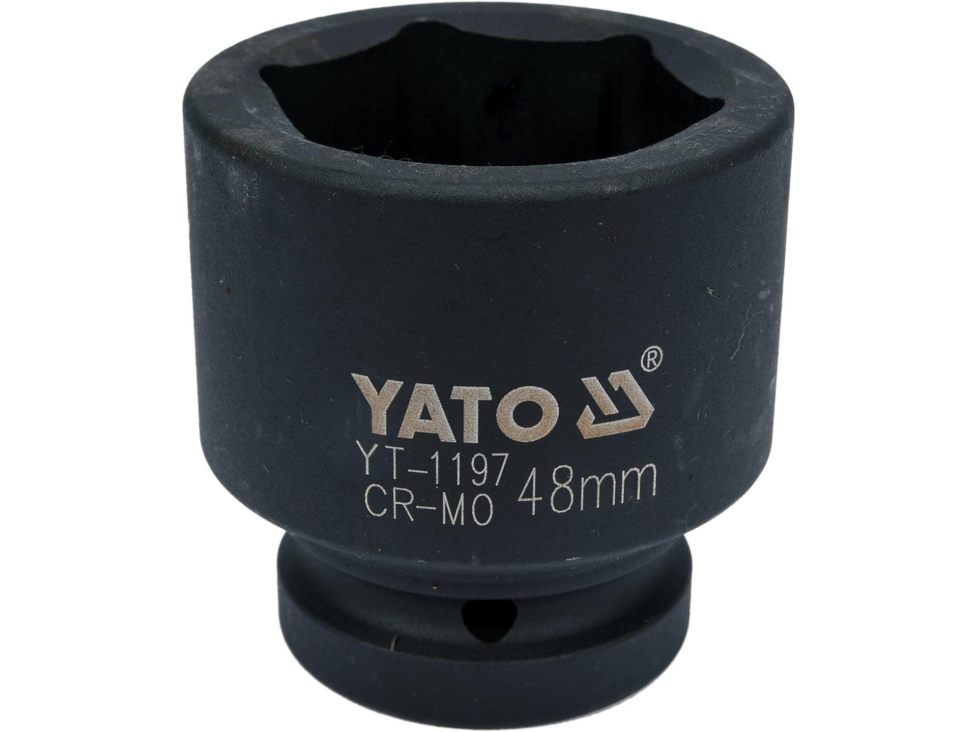 CHEIE TUBULARĂ HEXAGONALĂ DE IMPACT, 1''X48MM YATO YT-1197