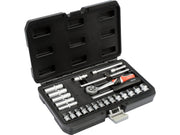 TRUSĂ TUBULARE+ANTRENOR, 25 BUC, 1/4'' YATO YT-14461