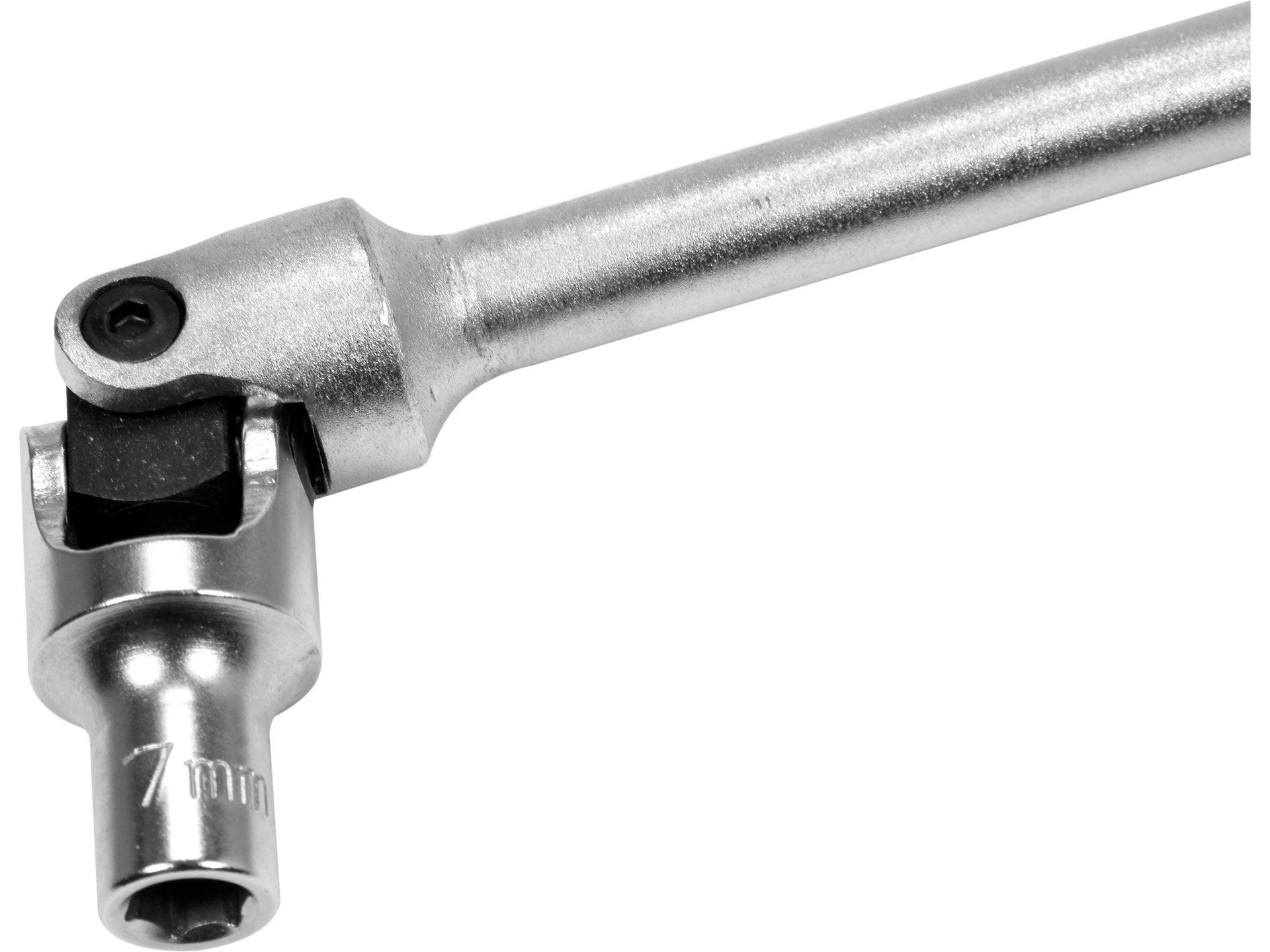 CHEIE TUBULARĂ TIP ''T'', CU ARTICULAȚIE, 7MM YATO YT-15272