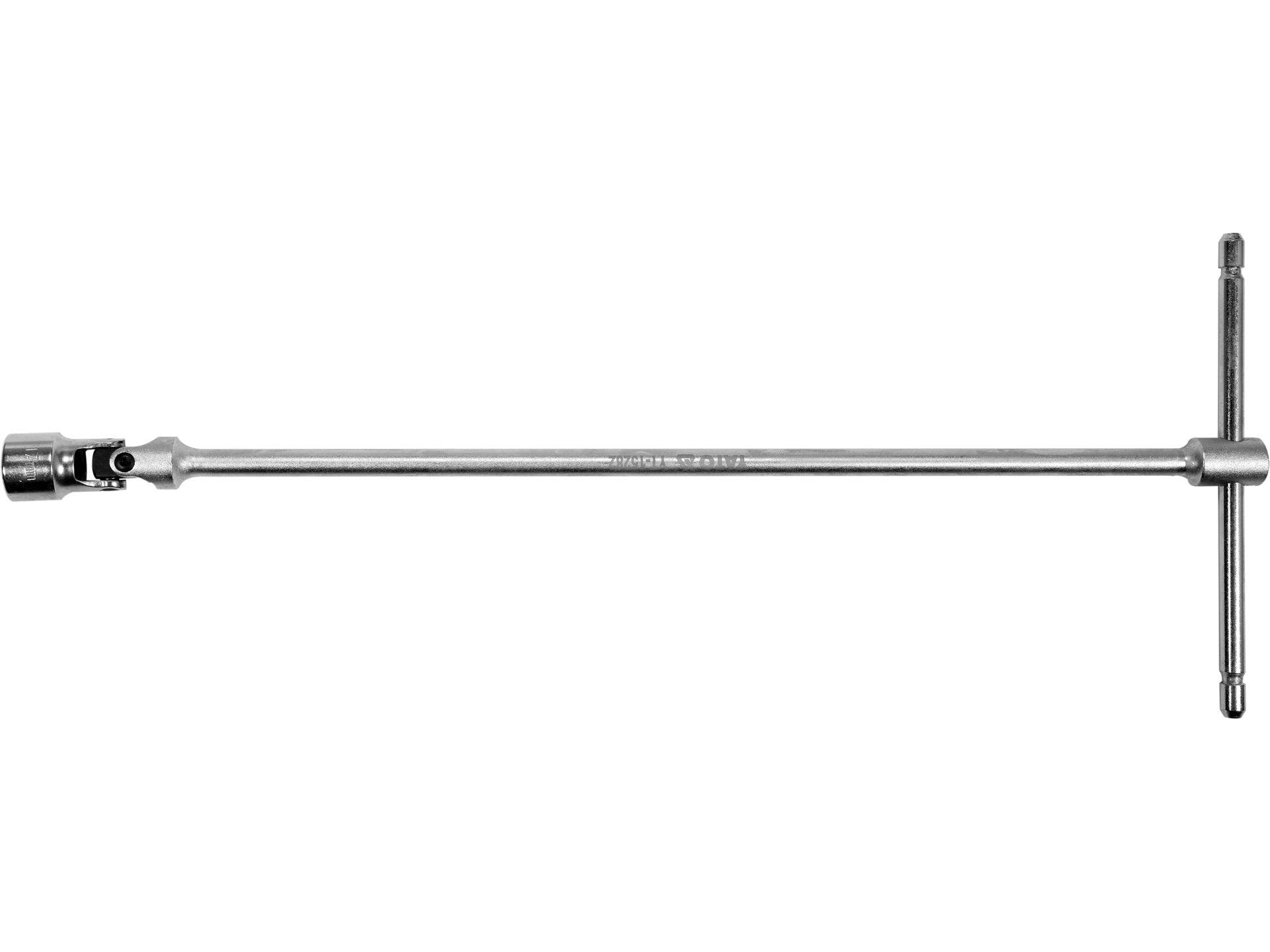 CHEIE TUBULARĂ TIP ''T'', CU ARTICULAȚIE, 17MM YATO YT-15282