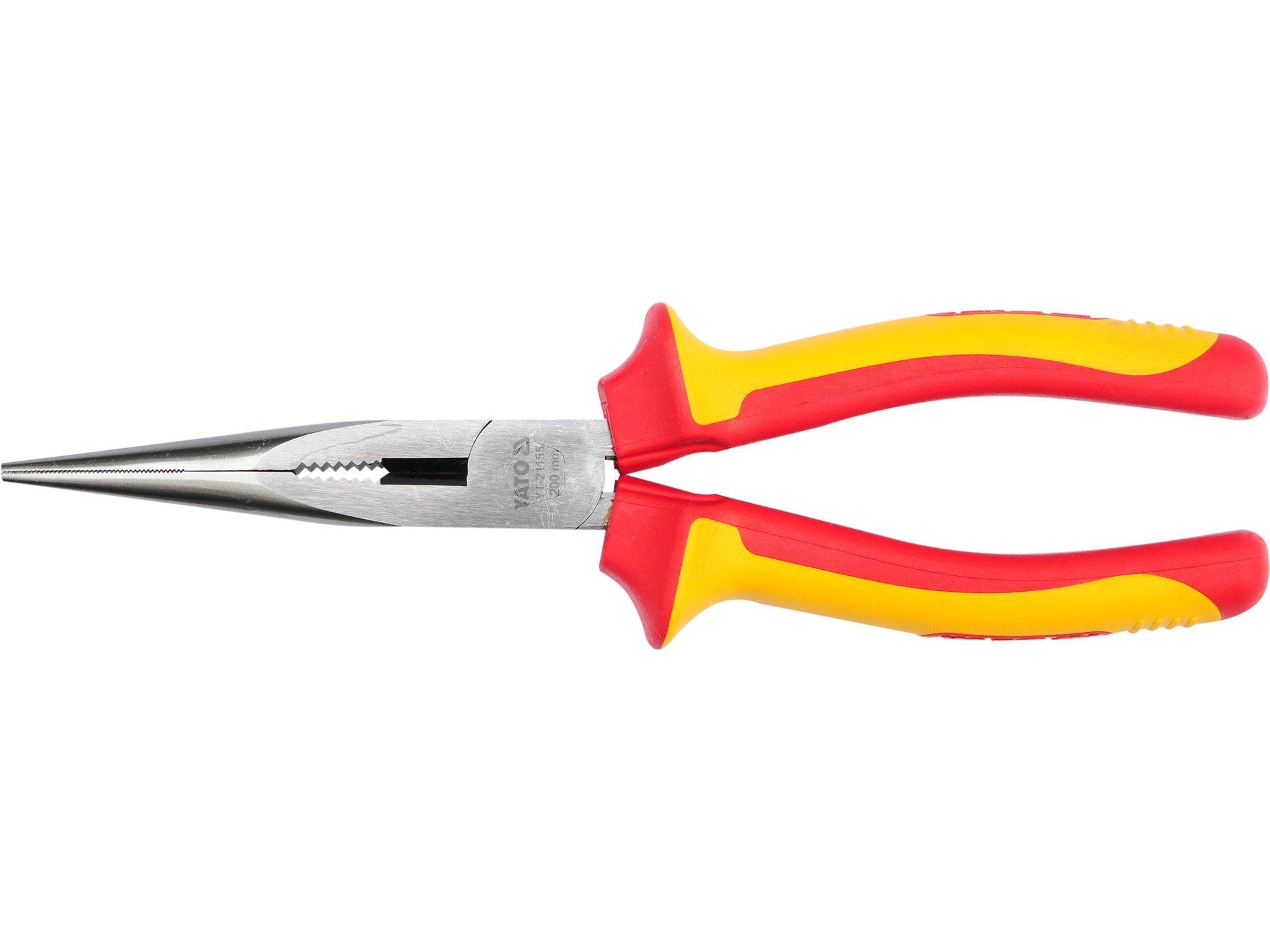 CLEȘTE VÂRF LUNG IZOLAT, 200MM VDE YATO YT-21155