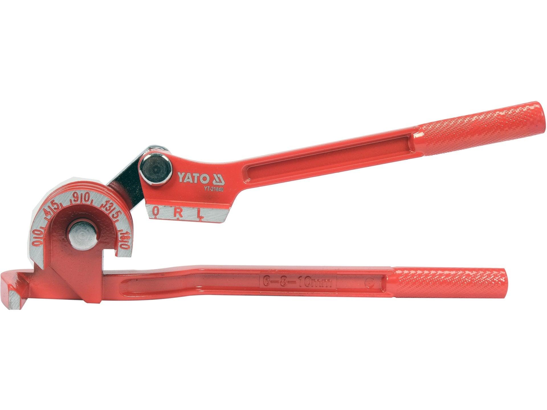 DISPOZITIV PENTRU ÎNDOIT ȚEVI AL/CU, 6-10MM YATO YT-21840