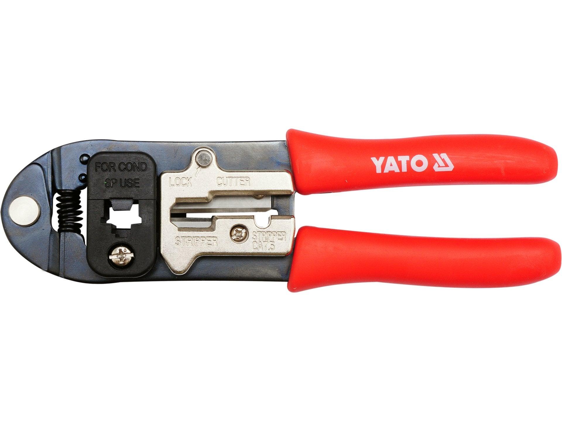 CLEȘTE SERTIZAT CONECTORI 195MM YATO YT-2242