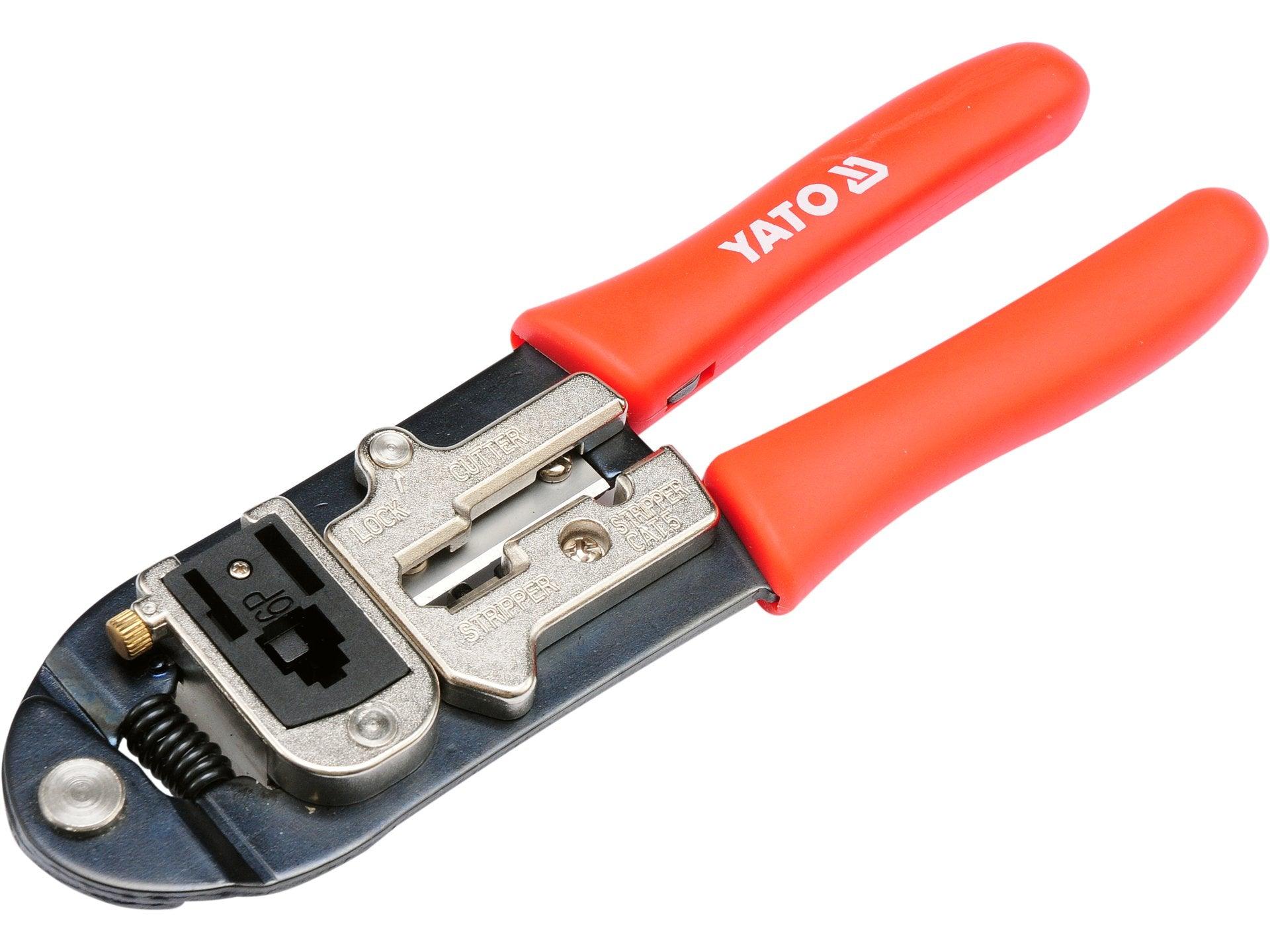 CLEȘTE SERTIZAT CONECTORI 4P-6P-8P YATO YT-2244