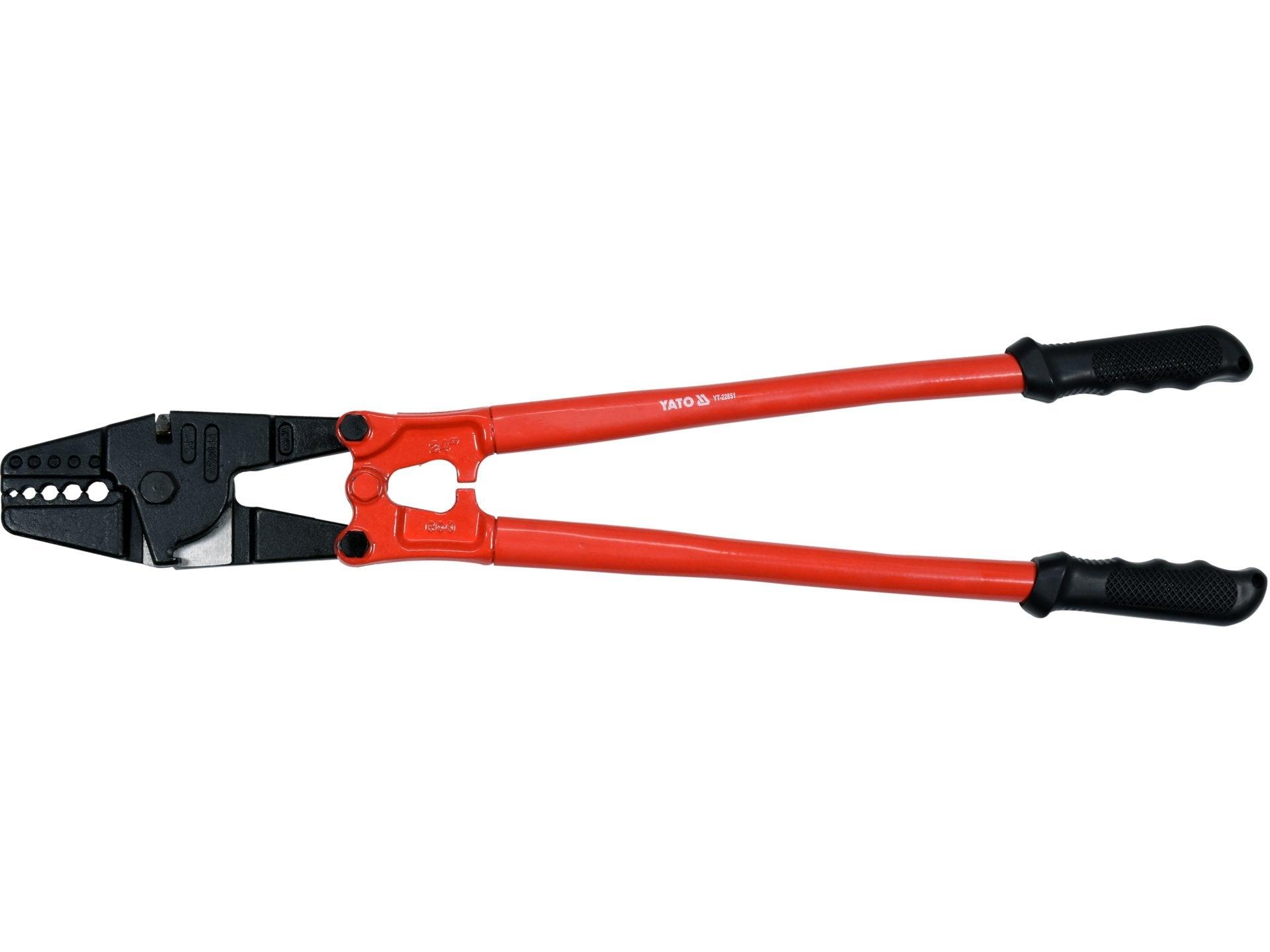 CLESTE PENTRU SERTIZARE CABLURI OȚEL, 600MM YATO YT-22851