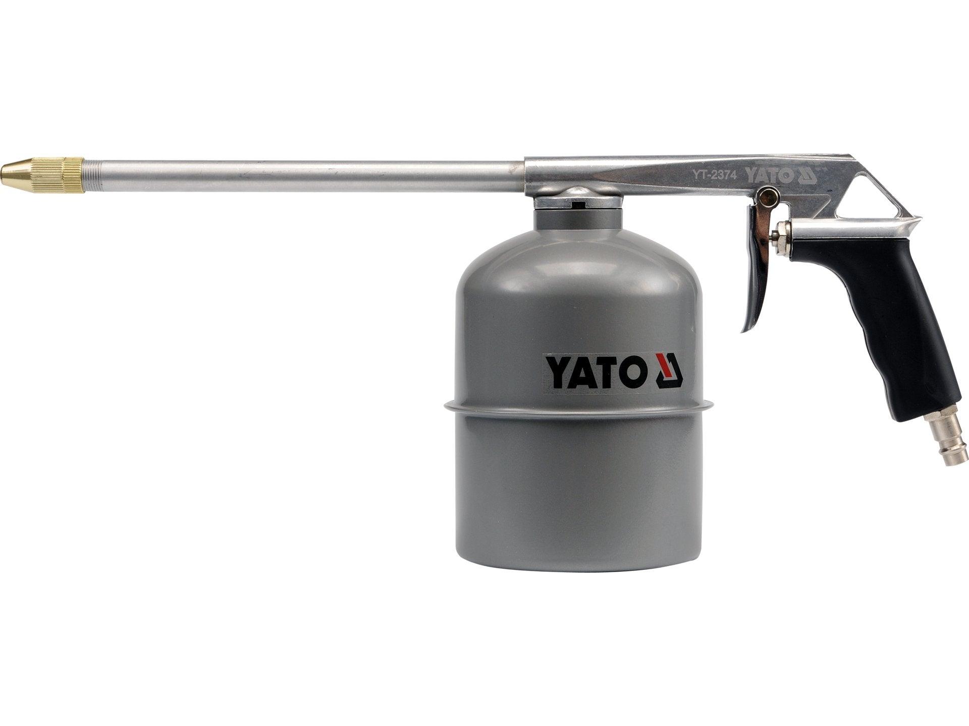 PISTOL PENTRU SPĂLAT CU REZERVOR METALIC 0.85L YATO YT-2374
