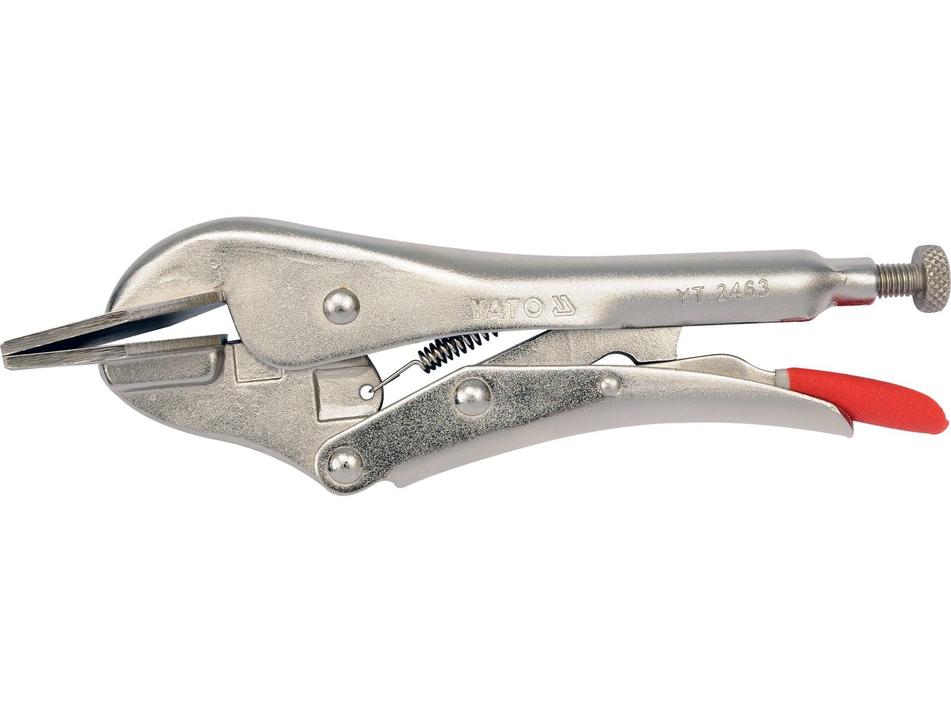 CLEȘTE AUTOBLOCANT PLAT 200MM YATO YT-2463