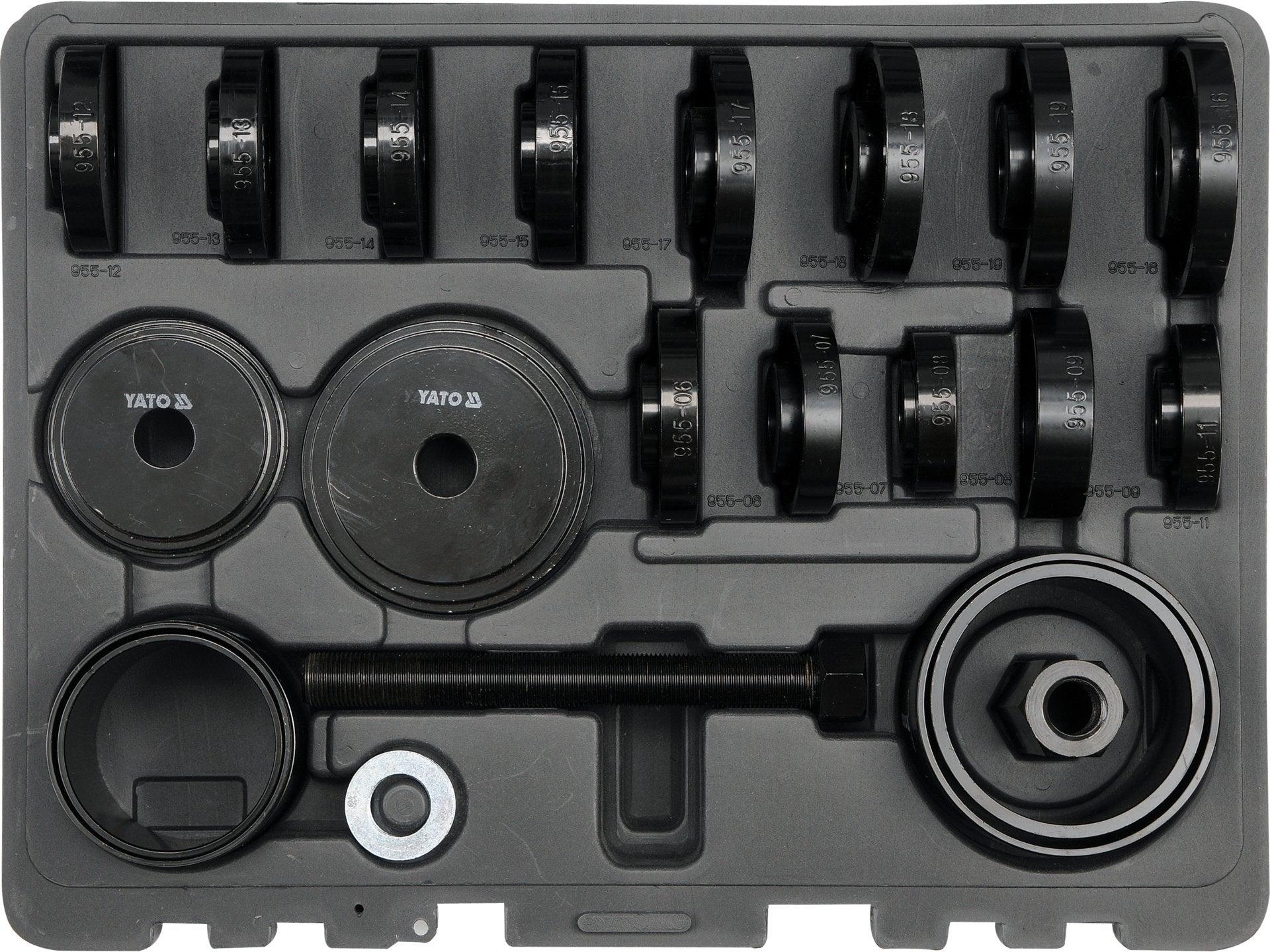SET SCHIMBAT RULMENȚI ROATĂ FAȚĂ 23 BUC YATO YT-2541