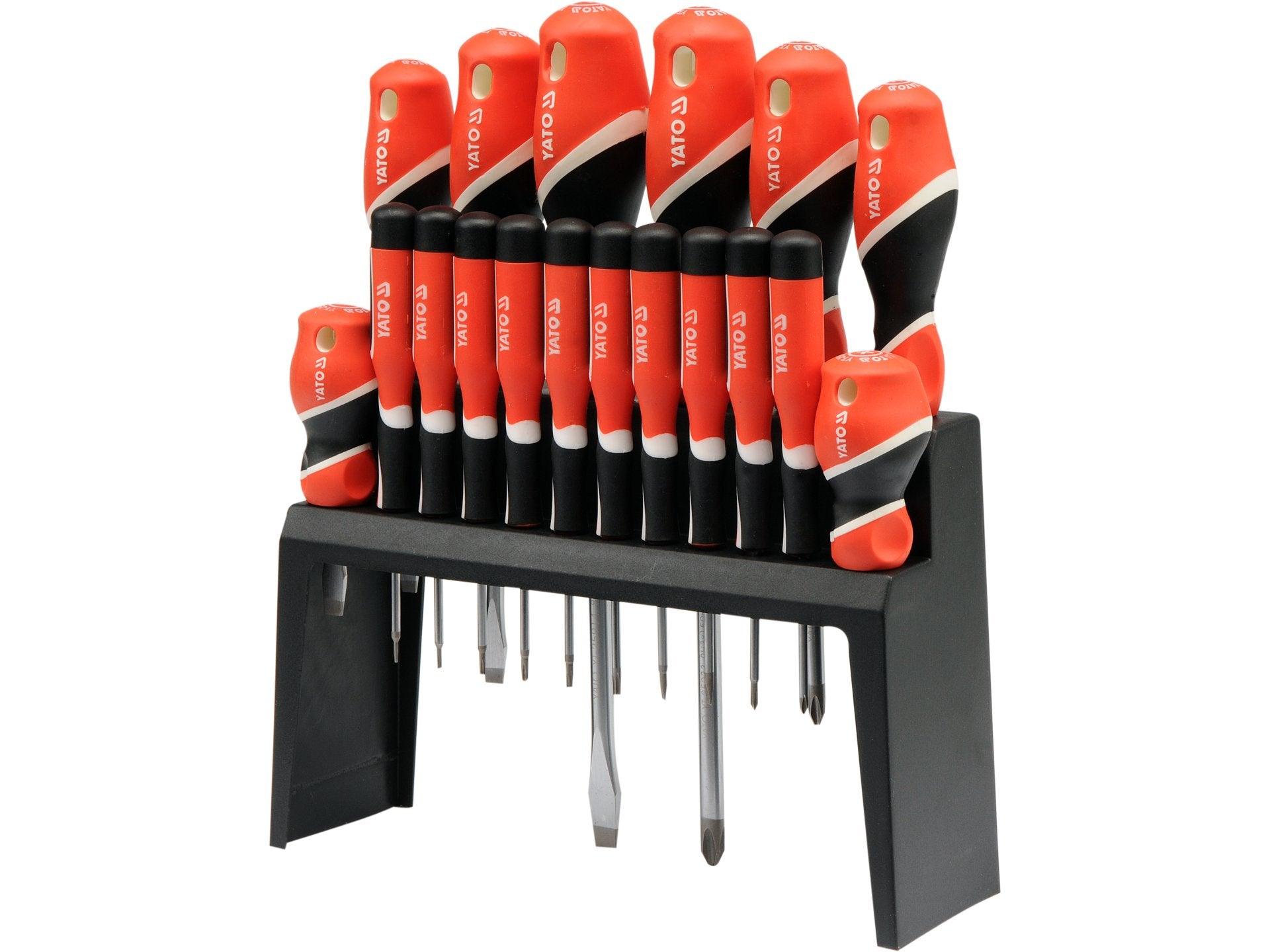 SET ȘURUBELNIȚĂ CU SUPORT 18 BUC YATO YT-25982