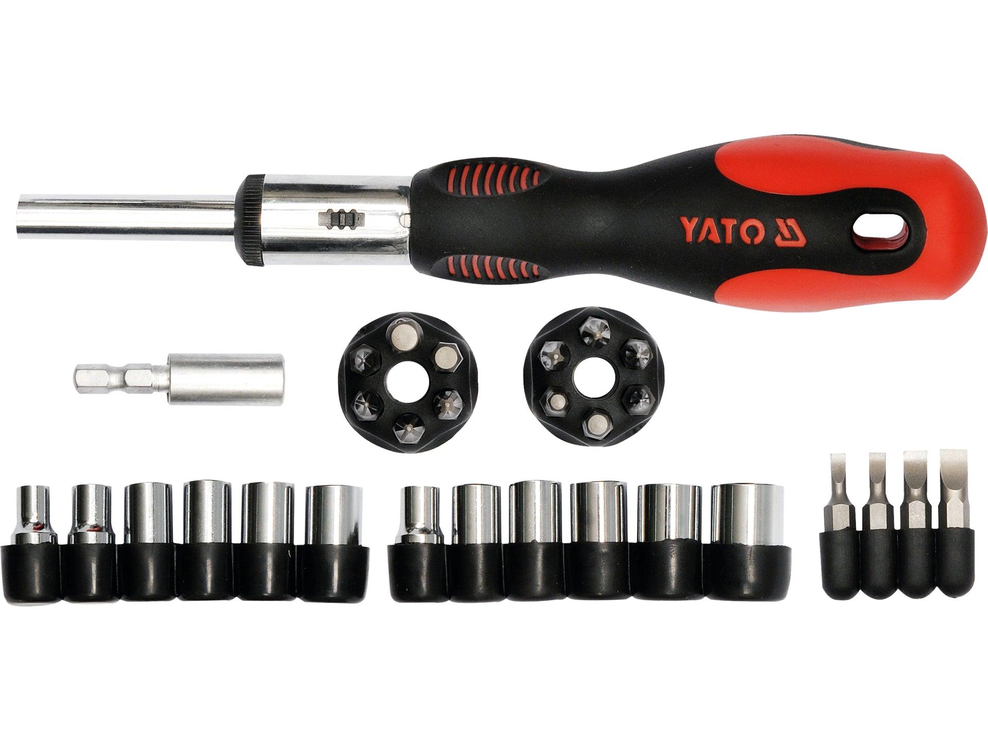 35PCS RATCHET SCREWDRIVER SET YATO YT-2798
