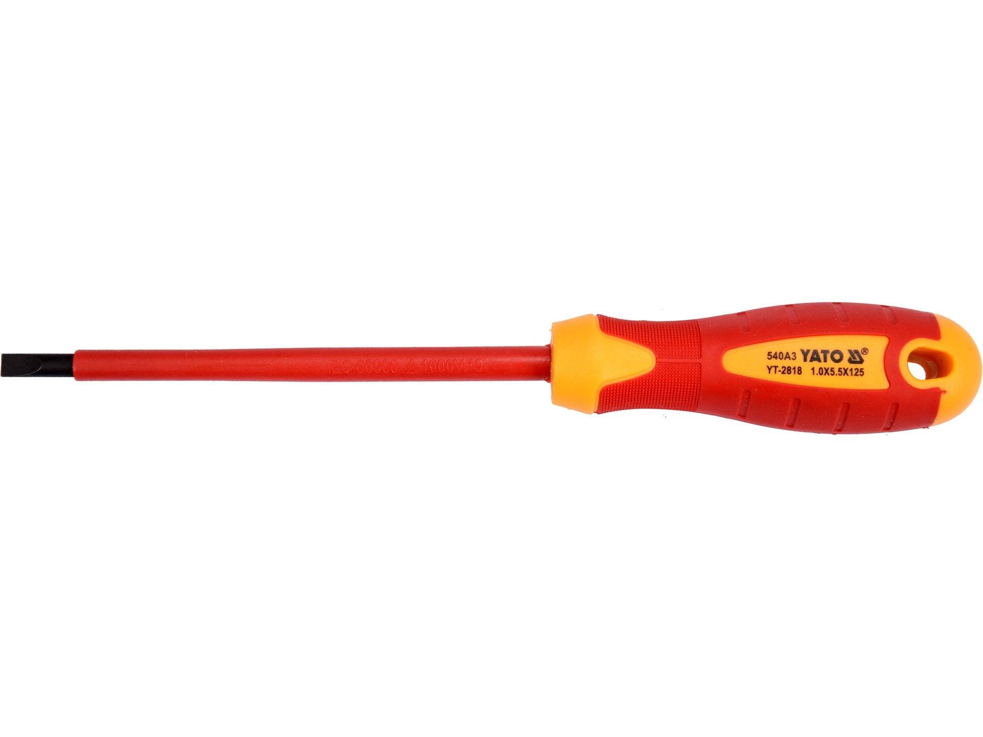 ȘURUBELNIȚĂ VDE 1000V, 5.5X125MM YATO YT-2818