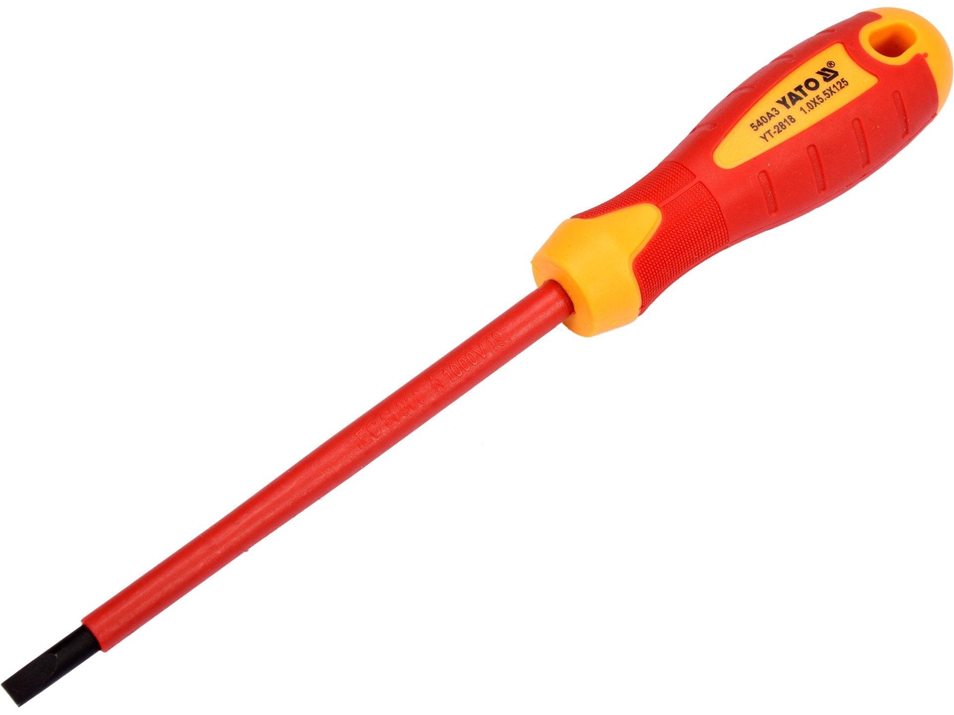 ȘURUBELNIȚĂ VDE 1000V, 5.5X125MM YATO YT-2818