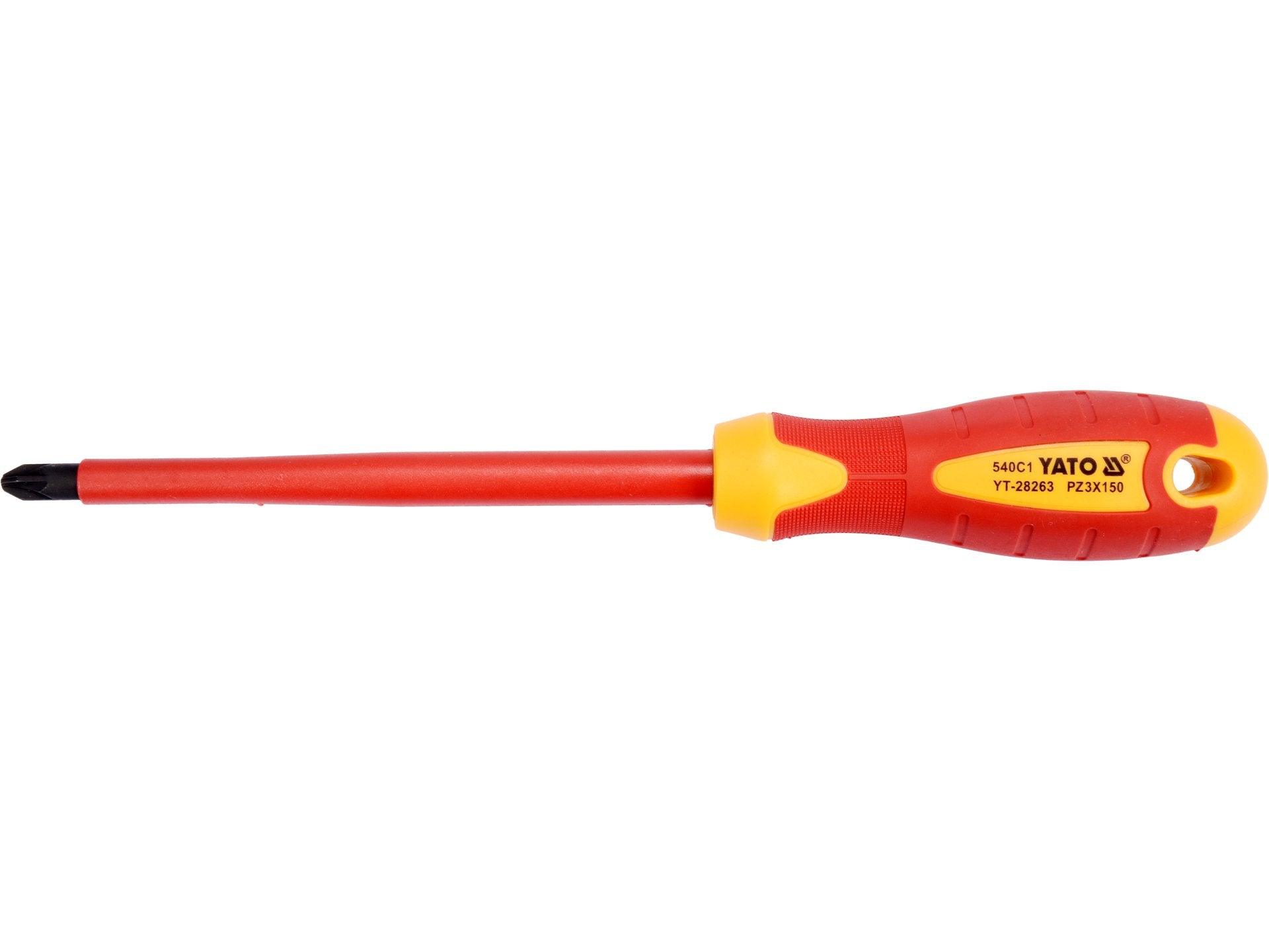 ȘURUBELNIȚĂ IZOLATĂ VDE PZ3X150MM YATO YT-28263