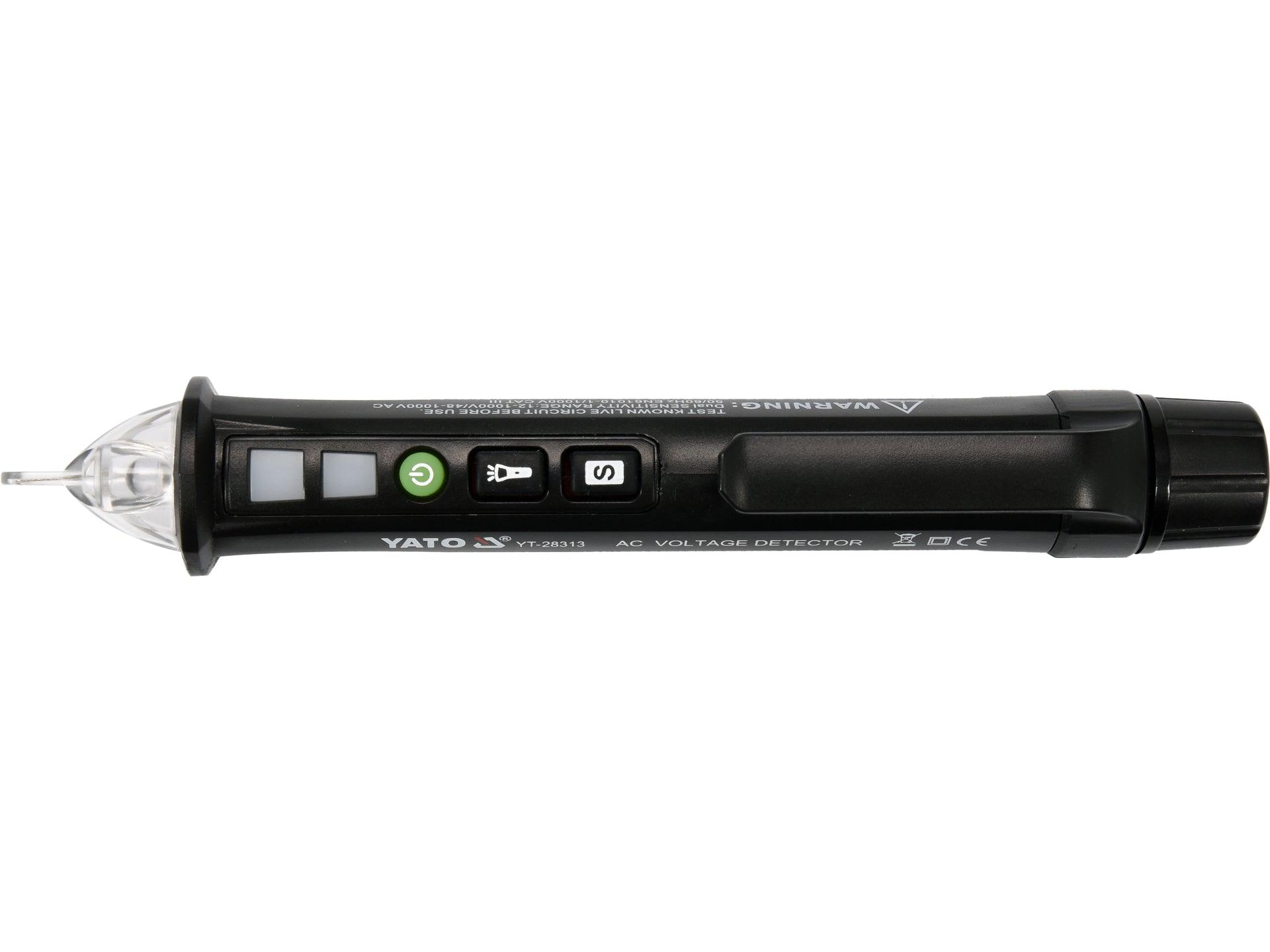 TESTER TENSIUNE CU LANTERNĂ YATO YT-28313