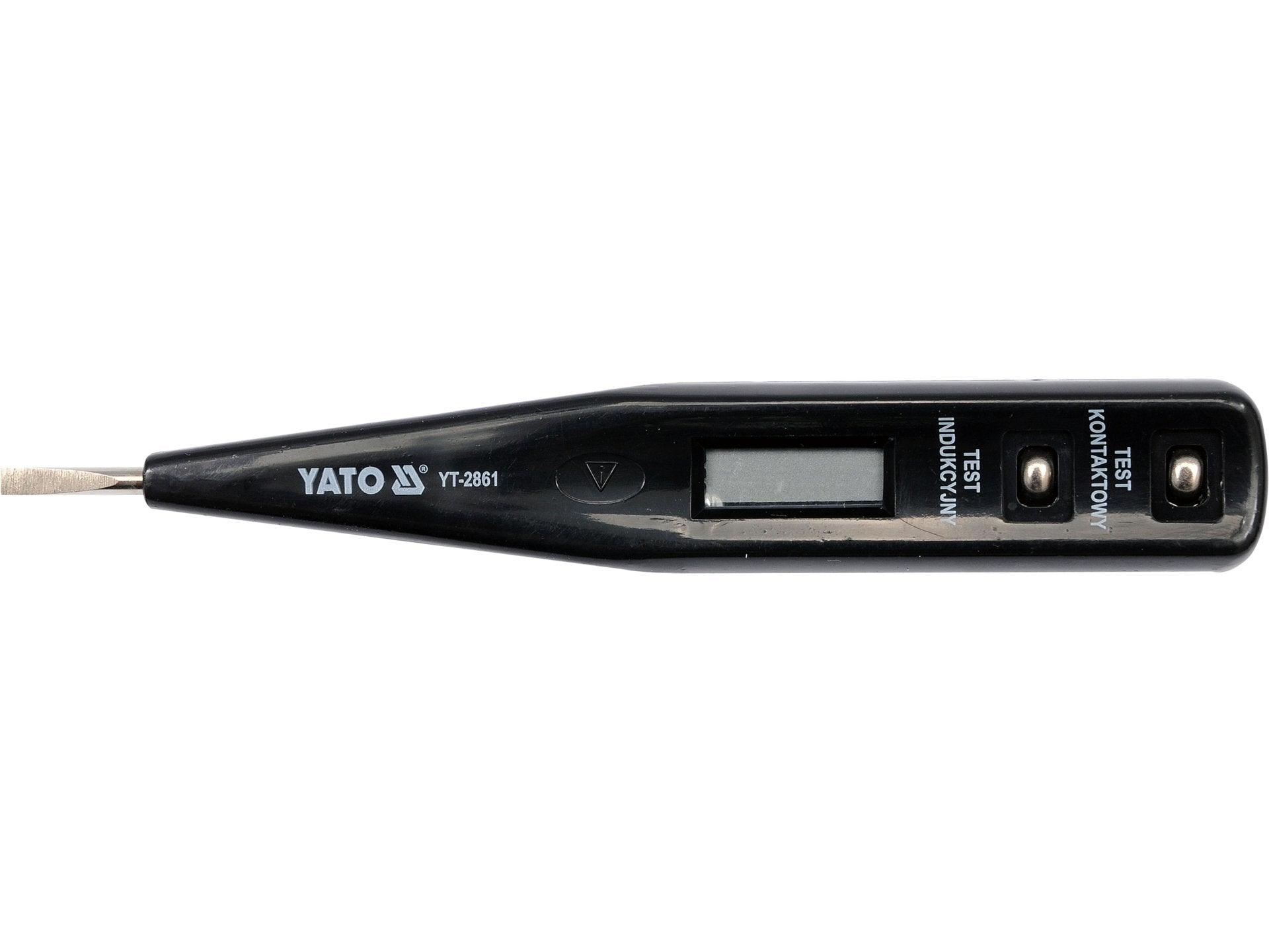 TESTER DIGITAL TENSIUNE 12-250V YATO YT-2861