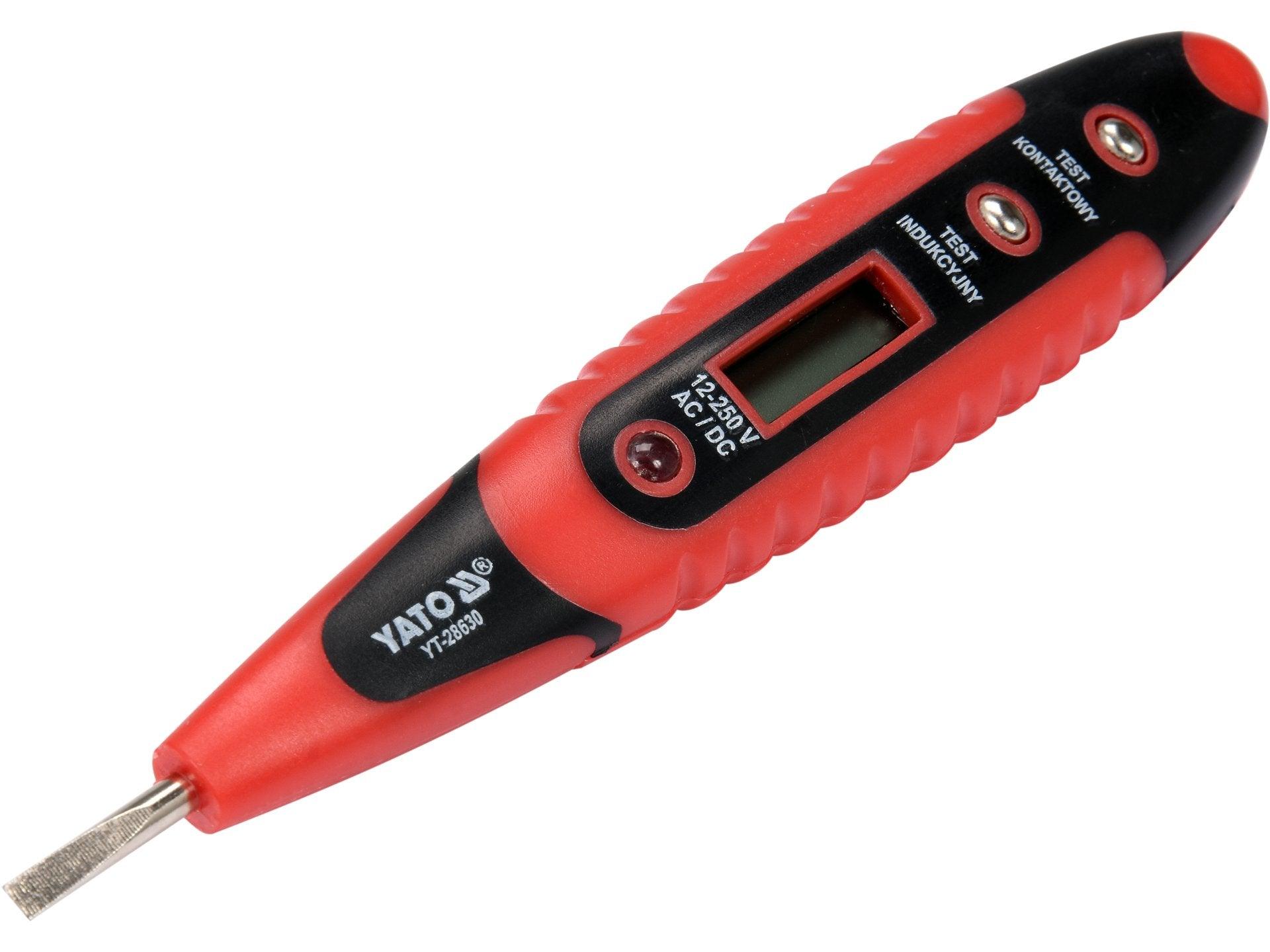 TESTER DIGITAL TENSIUNE 12-250V YATO YT-28630
