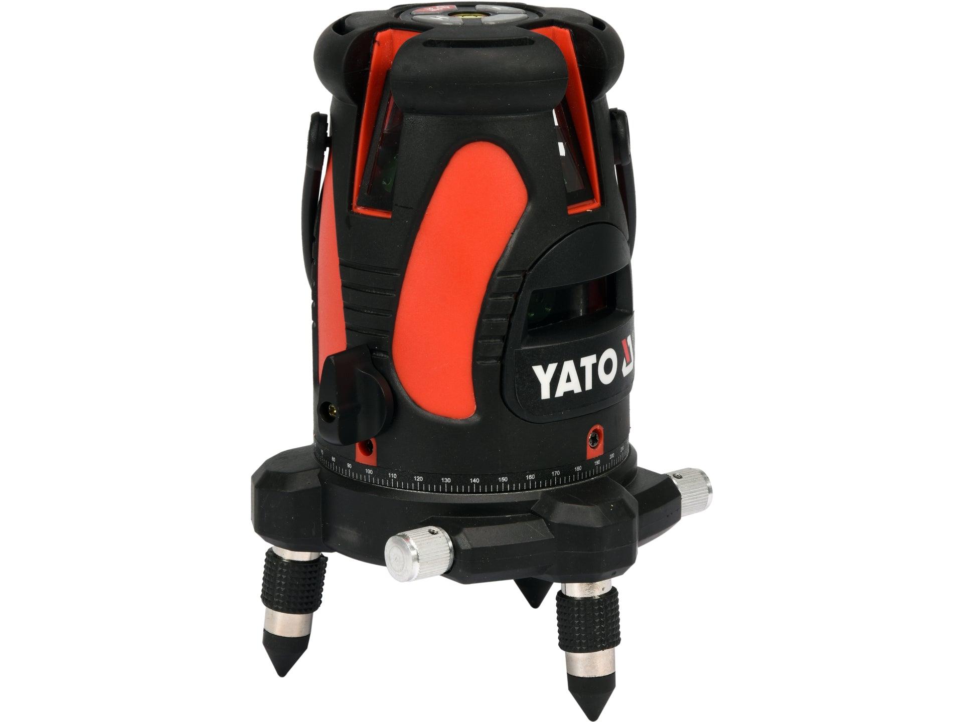 NIVELĂ LASER VERDE, 5 LINII YATO YT-30432