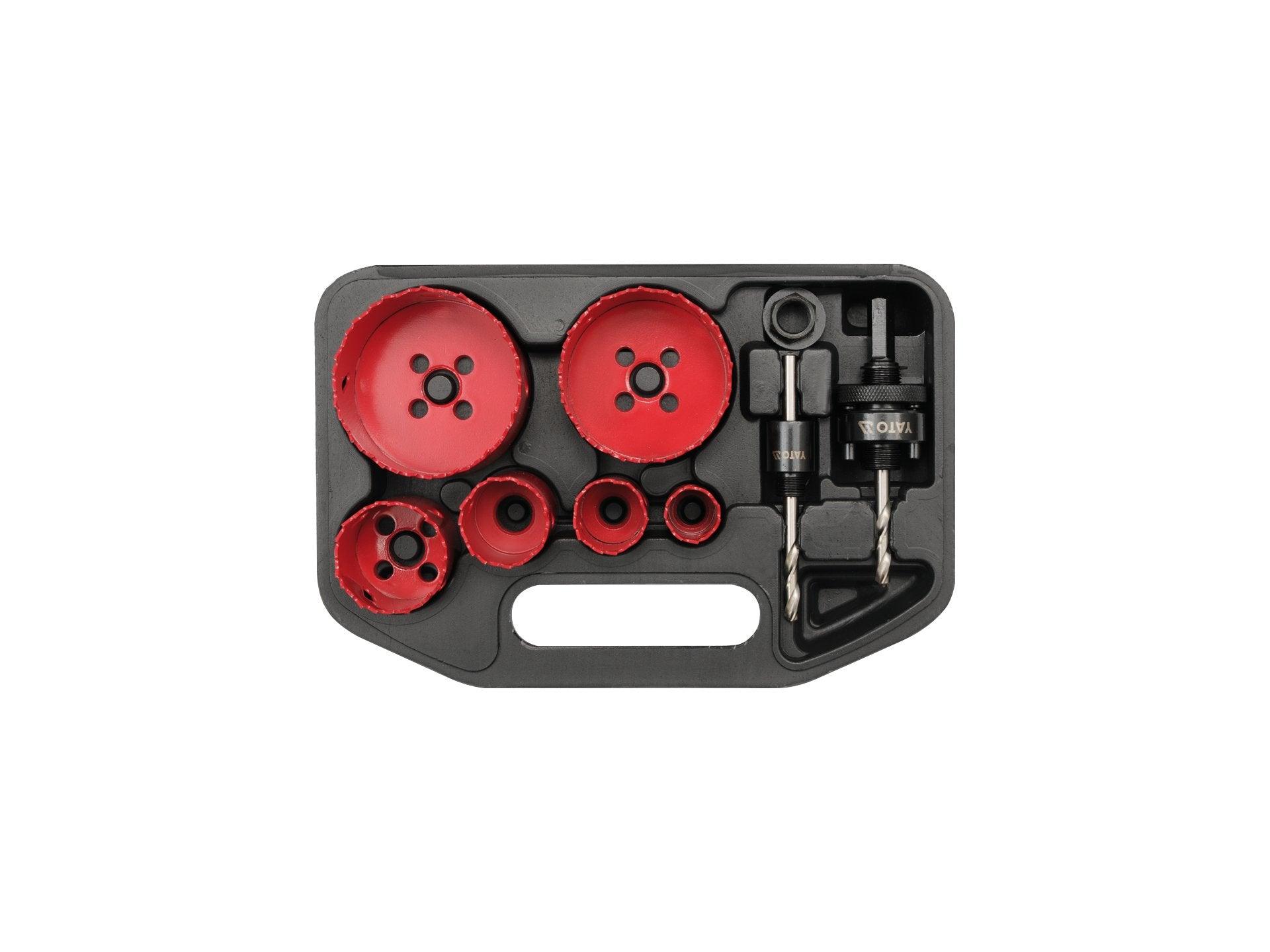 SET CAROTE PENTRU ELECTRICIENI, 8 BUC, 22-73MM YATO YT-3380