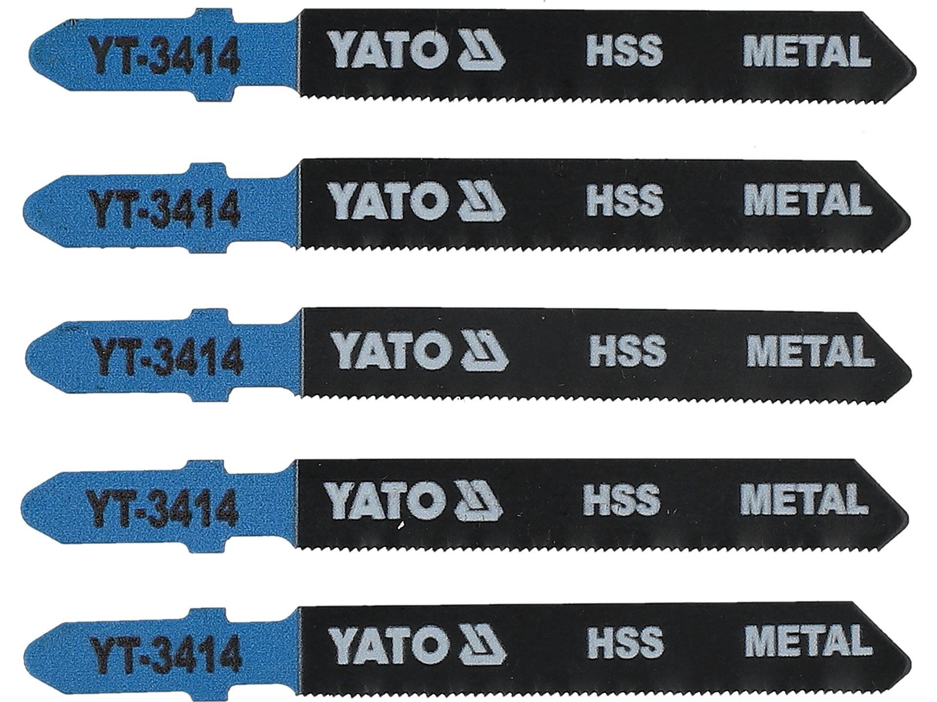 SET LAME PENTRU FIERĂSTRĂU PENDULAR, 5 BUC, 32TPI YATO YT-3414