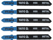 SET LAME PENTRU FIERĂSTRĂU PENDULAR, 5 BUC, 32TPI YATO YT-3414