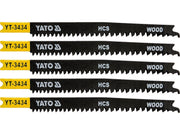 SET LAME PENTRU FIERĂSTRĂU PENDULAR, 5 BUC, 12-8TPI YATO YT-3434