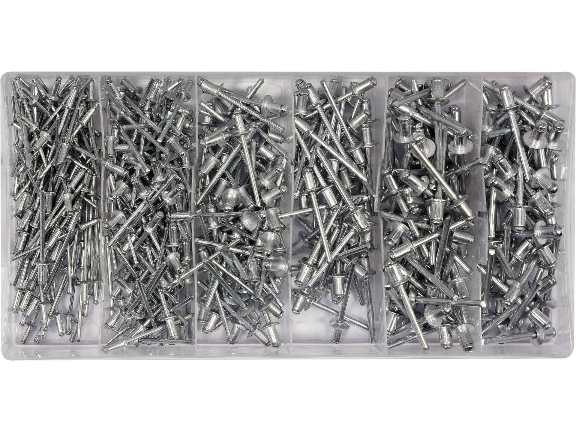 SET POPNITURI ALUMINIU, 400 BUC YATO YT-36420