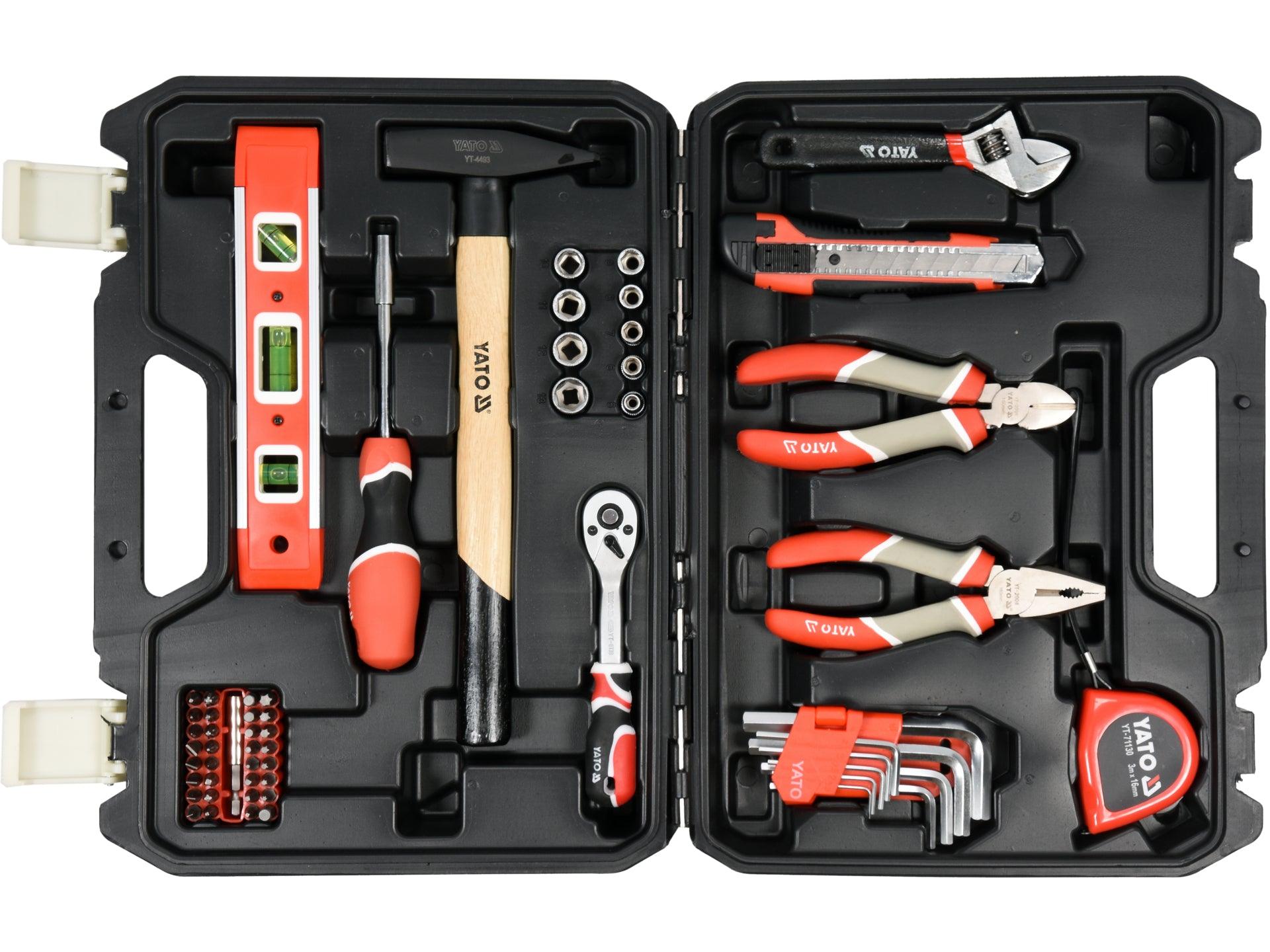 TRUSĂ SCULE 60 PIESE, 1/4'' YATO YT-38920