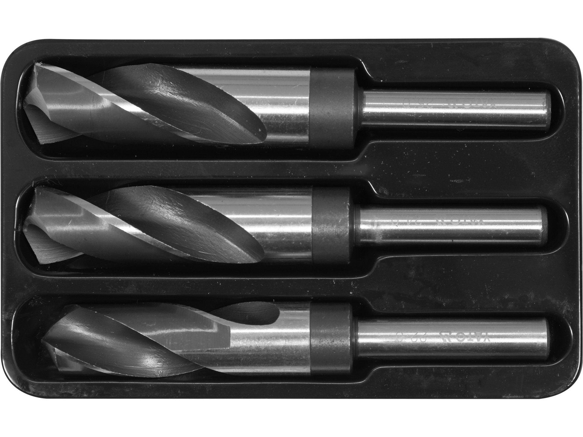 SET BURGHIE PENTRU METAL, 3 BUC, 22-25MM YATO YT-44626