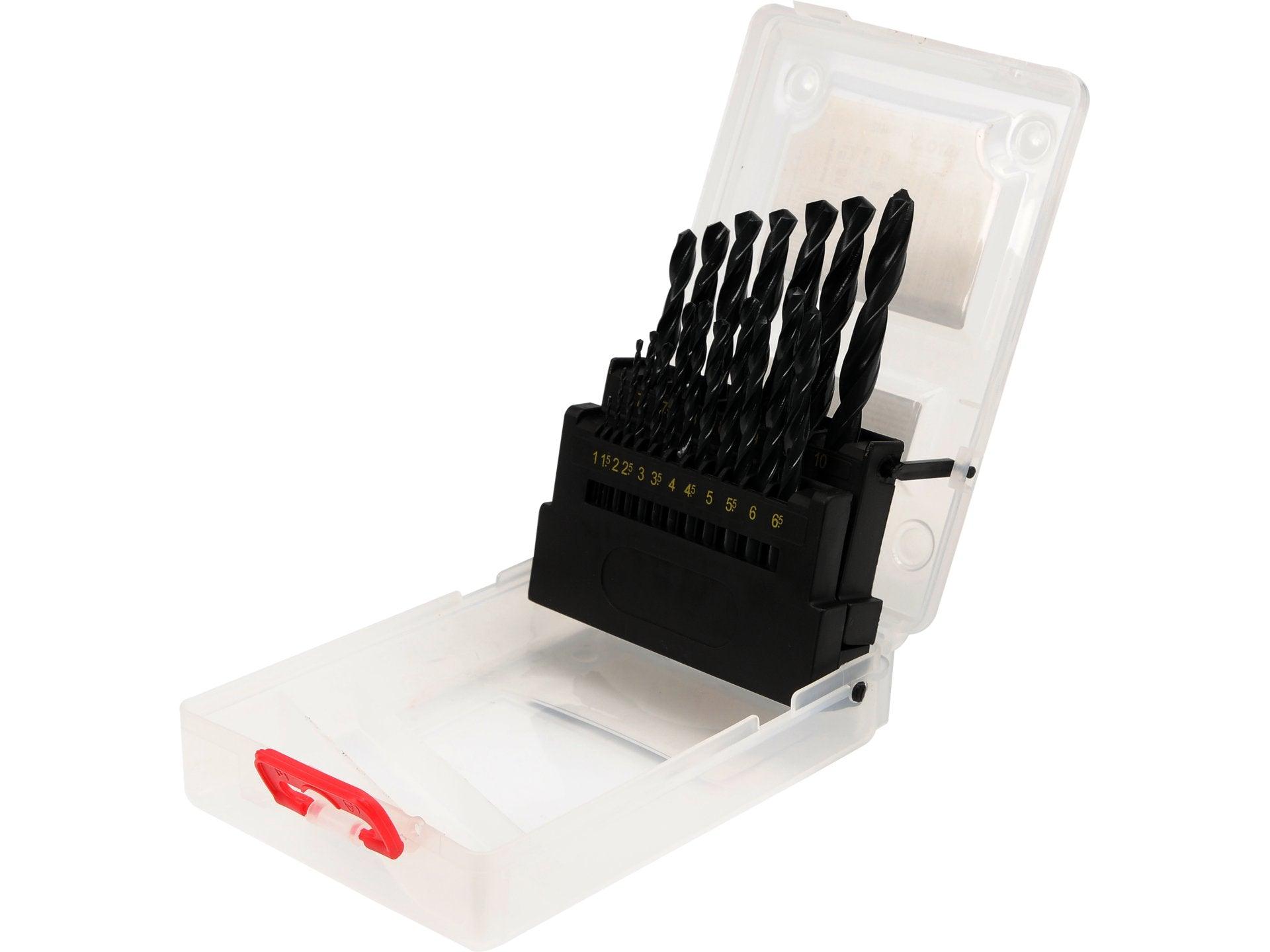 SET BURGHIE METAL HSS, 19 BUC, 1-10MM YATO YT-4462