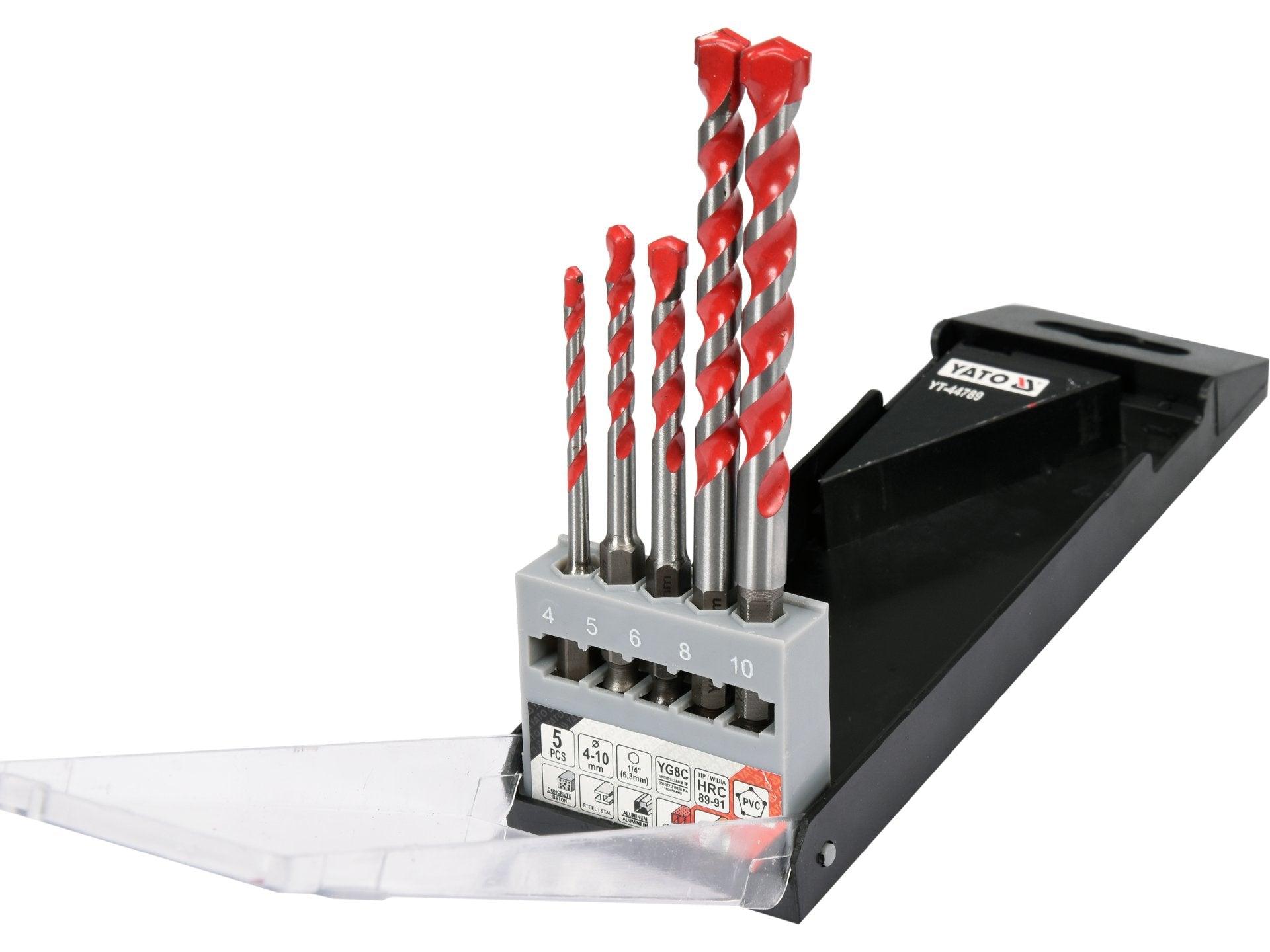 SET BURGHIE UNIVERSALE, 4-10MM, 5 BUC YATO YT-44789