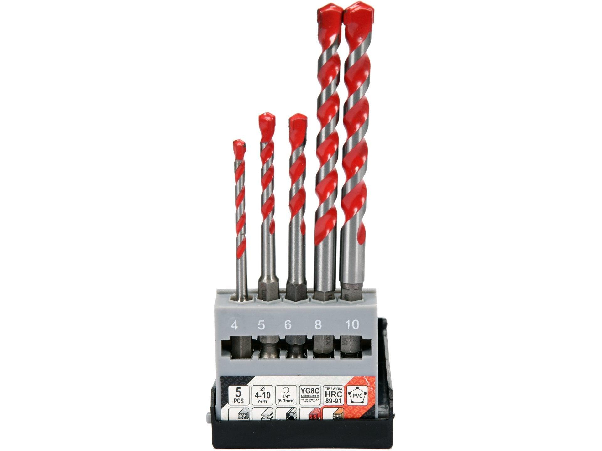 SET BURGHIE UNIVERSALE, 4-10MM, 5 BUC YATO YT-44789