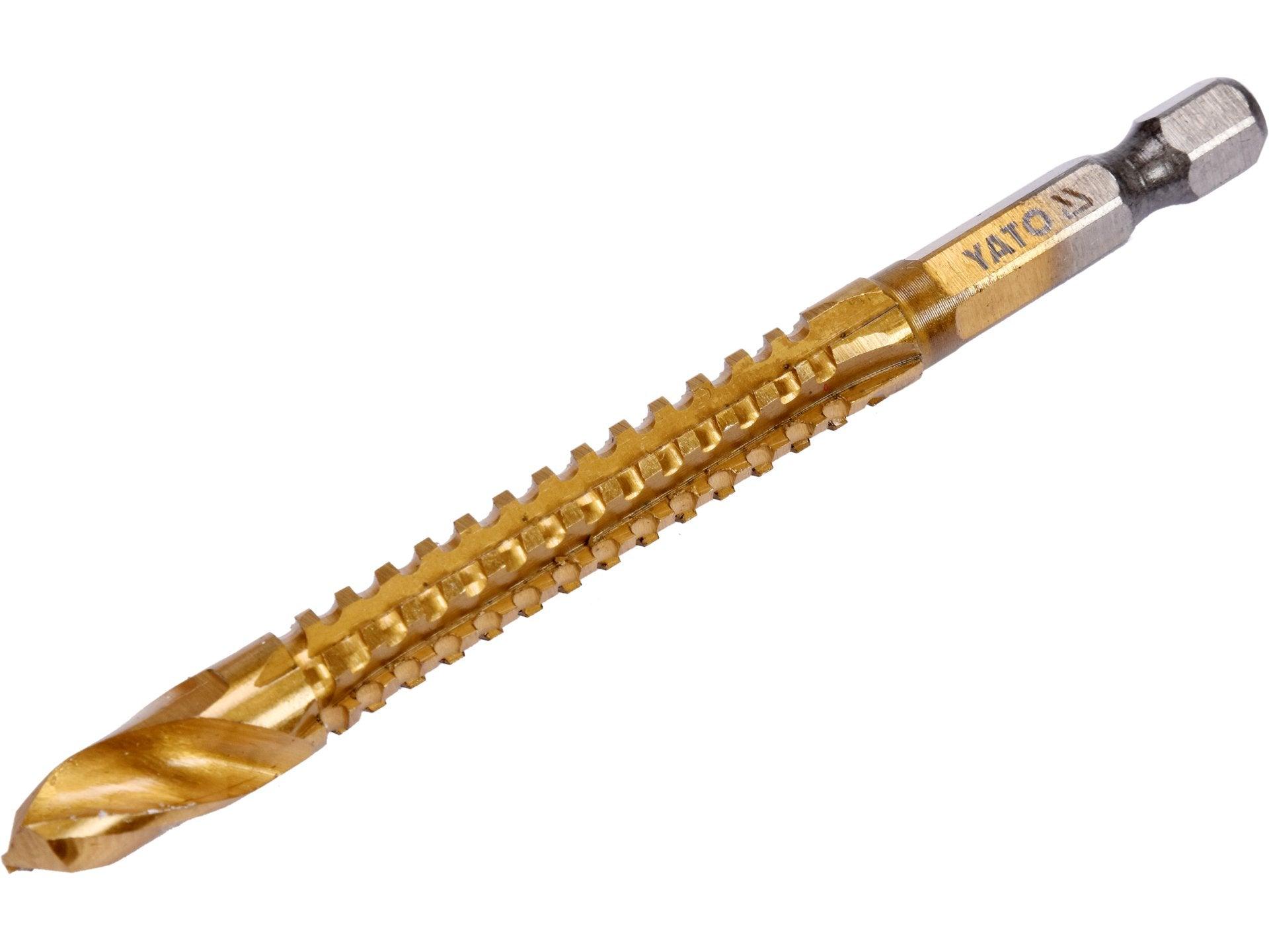 BURGHIU FREZĂ PRINDERE HEXAGONALĂ 7,0MM HSS-TIN YATO YT-44825