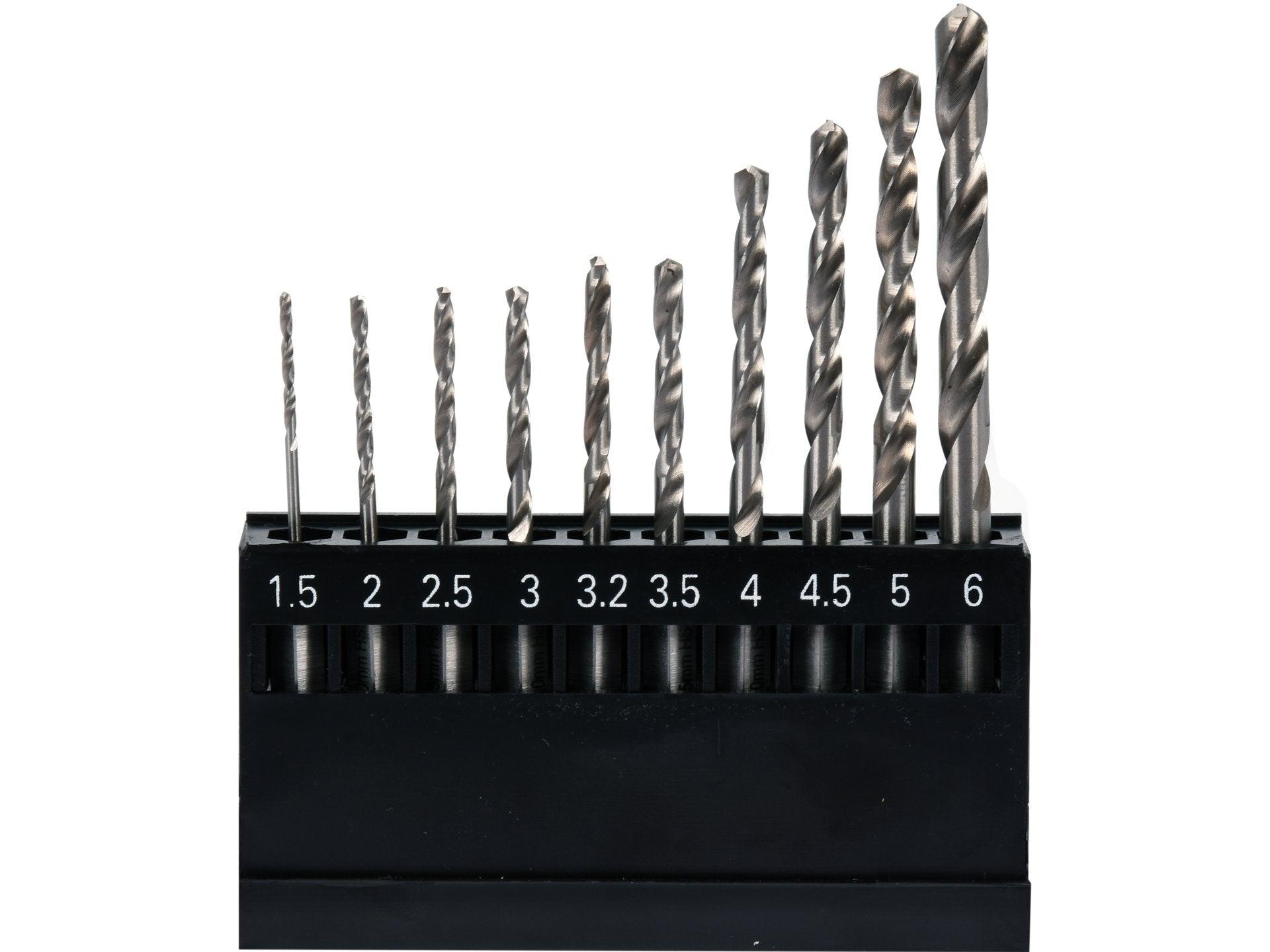 SET BURGHIE METAL, PRINDERE HEXAGONALĂ, 1,5-6,0MM, 10 PIESE YATO YT-44888