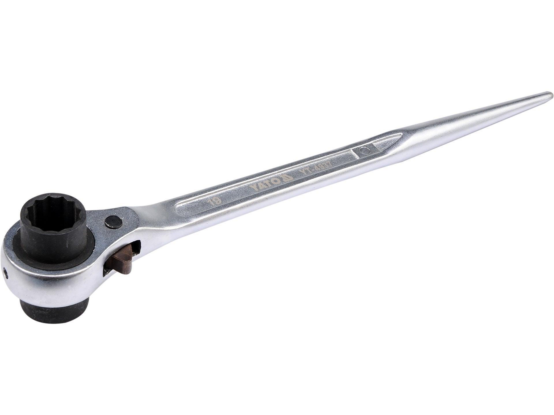 CHEIE TUBULARĂ DUBLĂ CU CLICHET 19-22MM YATO YT-4937