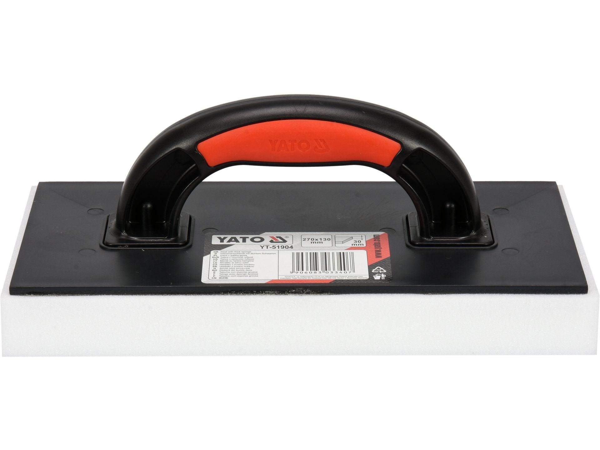 GLETIERĂ BURETE 30MM, 270X130MM YATO YT-51904