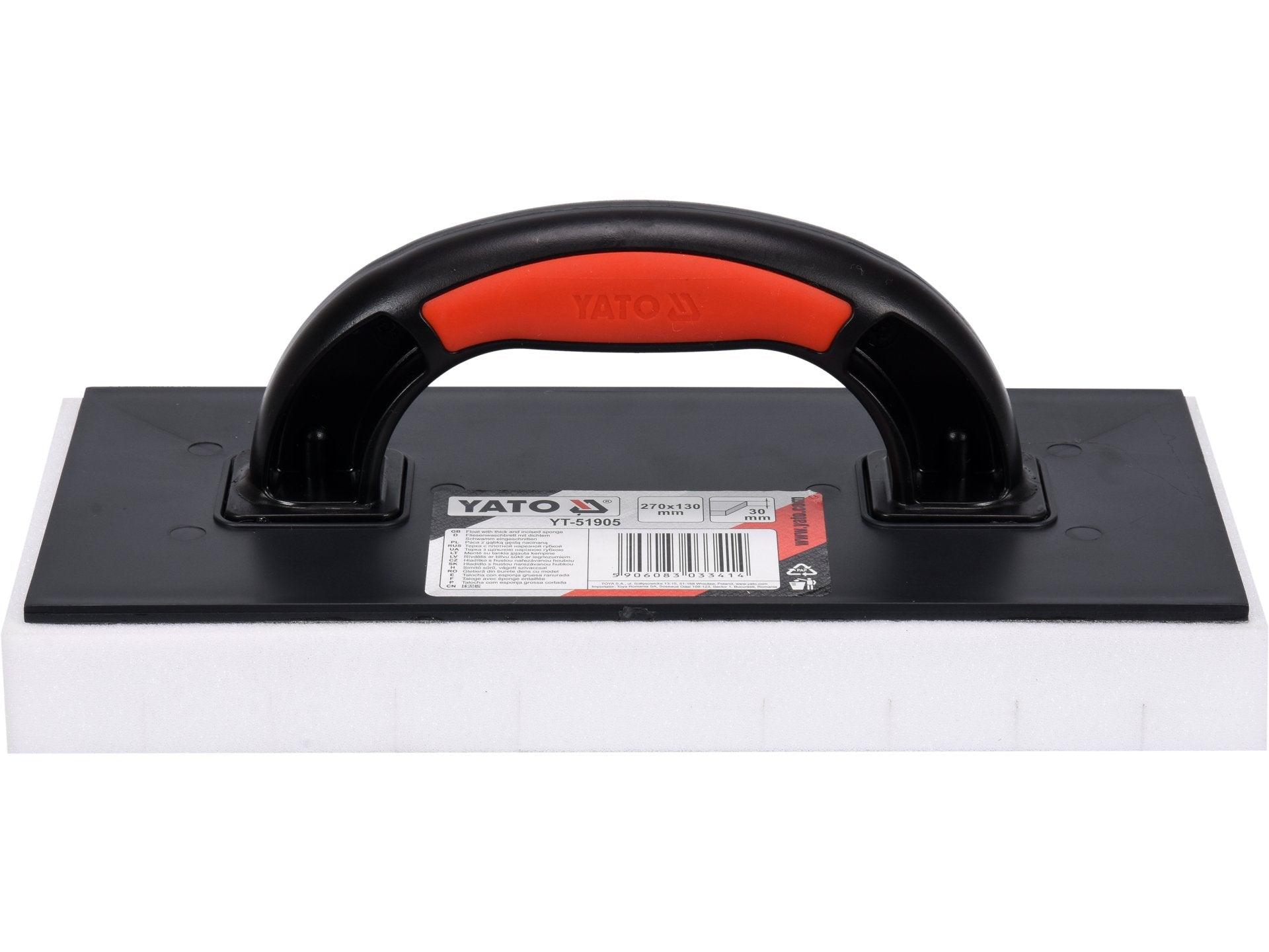 GLETIERĂ BURETE 30MM, 270X130MM, CRESTAT YATO YT-51905