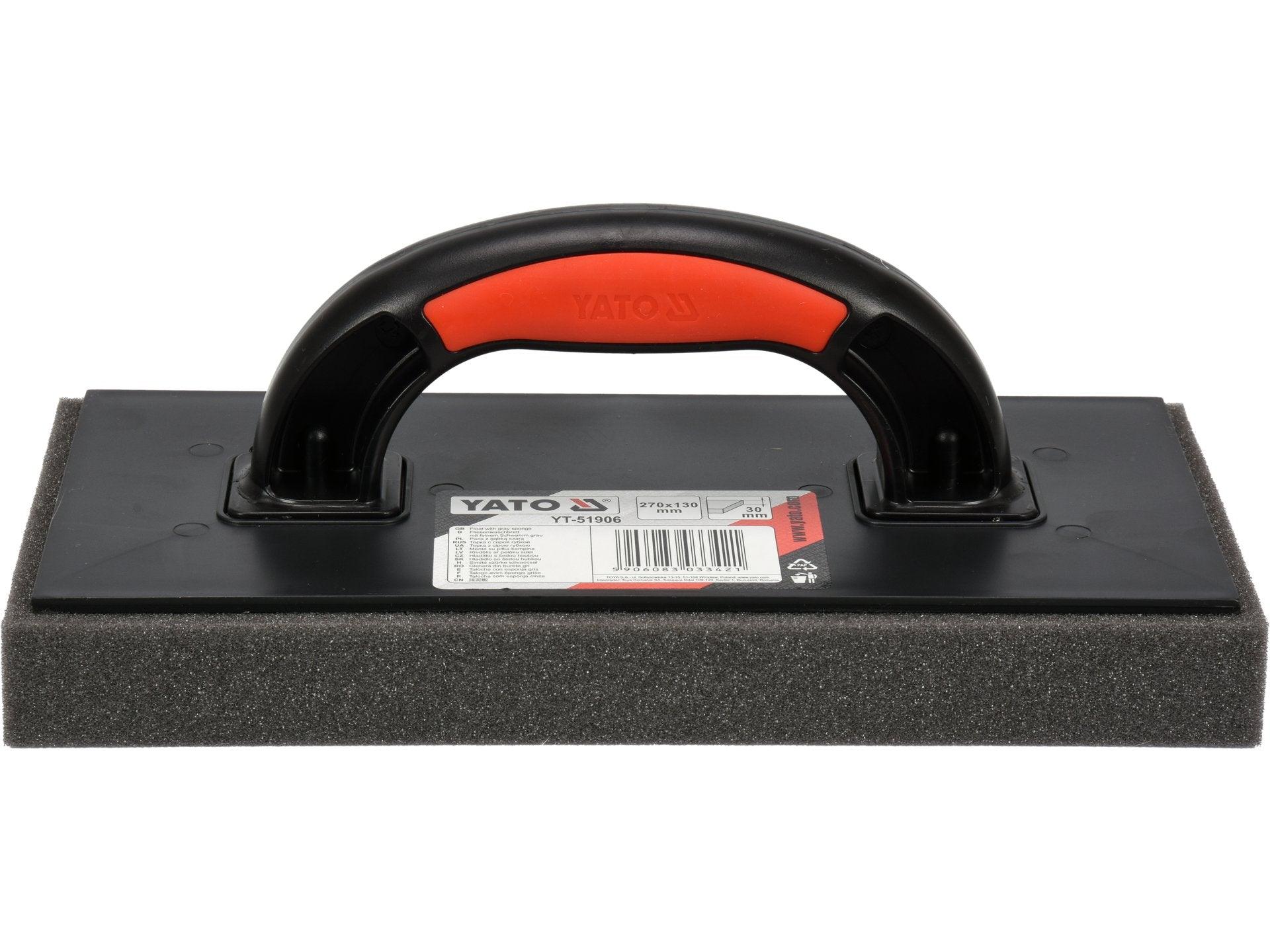 GLETIERĂ BURETE GRI 30MM, 270X130MM YATO YT-51906