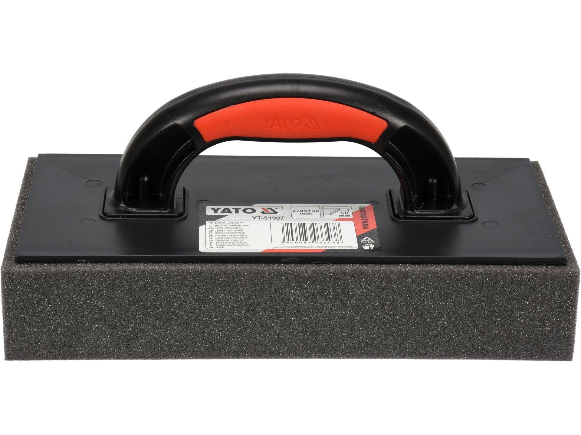 GLETIERĂ BURETE GRI 50MM, 270X130MM YATO YT-51907