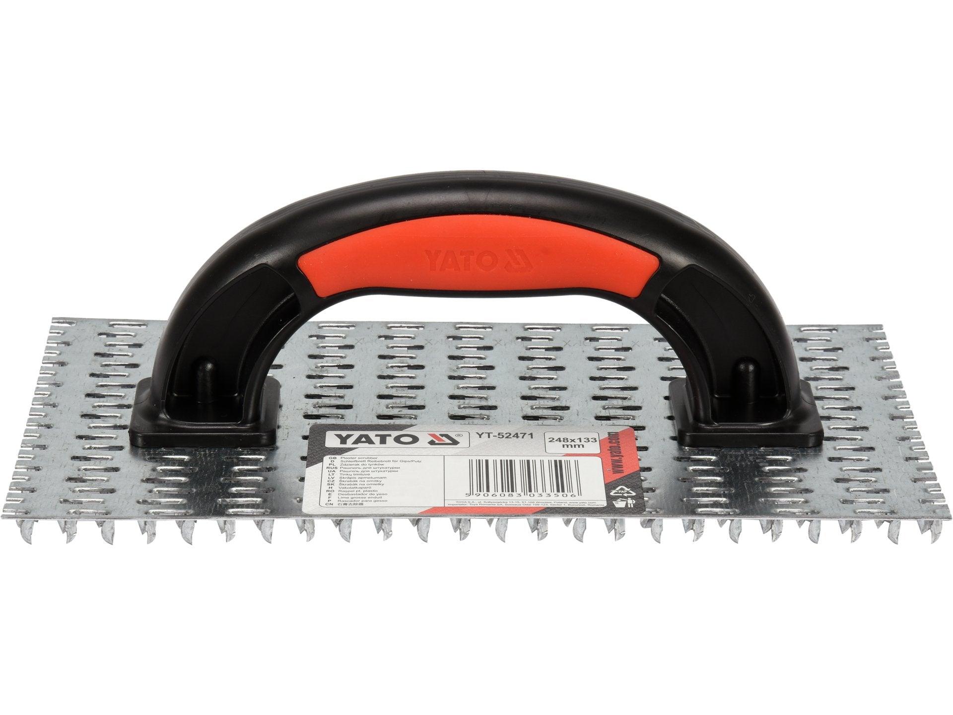 GLETIERĂ ÎNDEPĂRTAT TENCUIELI 248X133MM YATO YT-52471