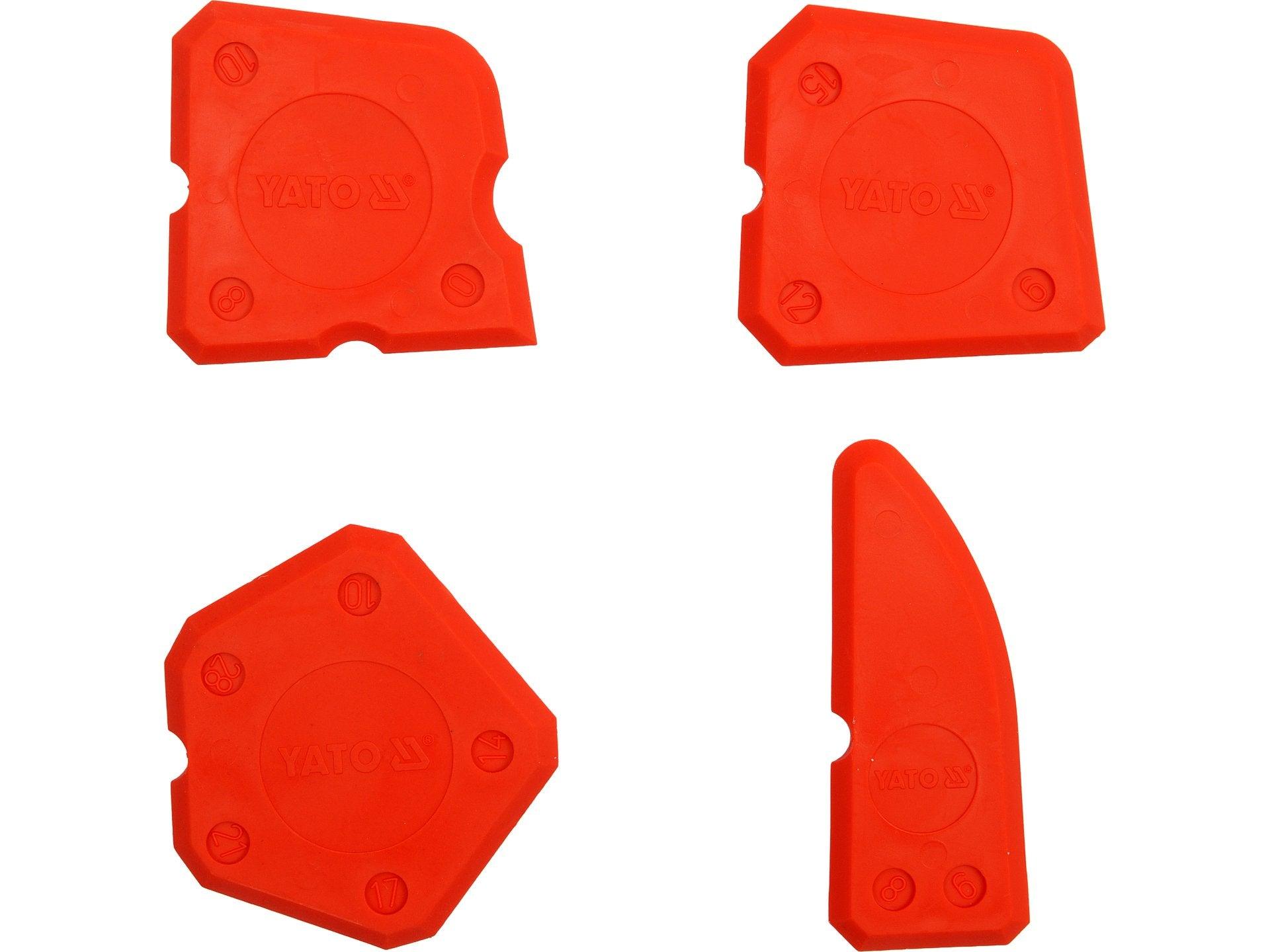 SET SPATULE SILICON, 4 BUC YATO YT-5261