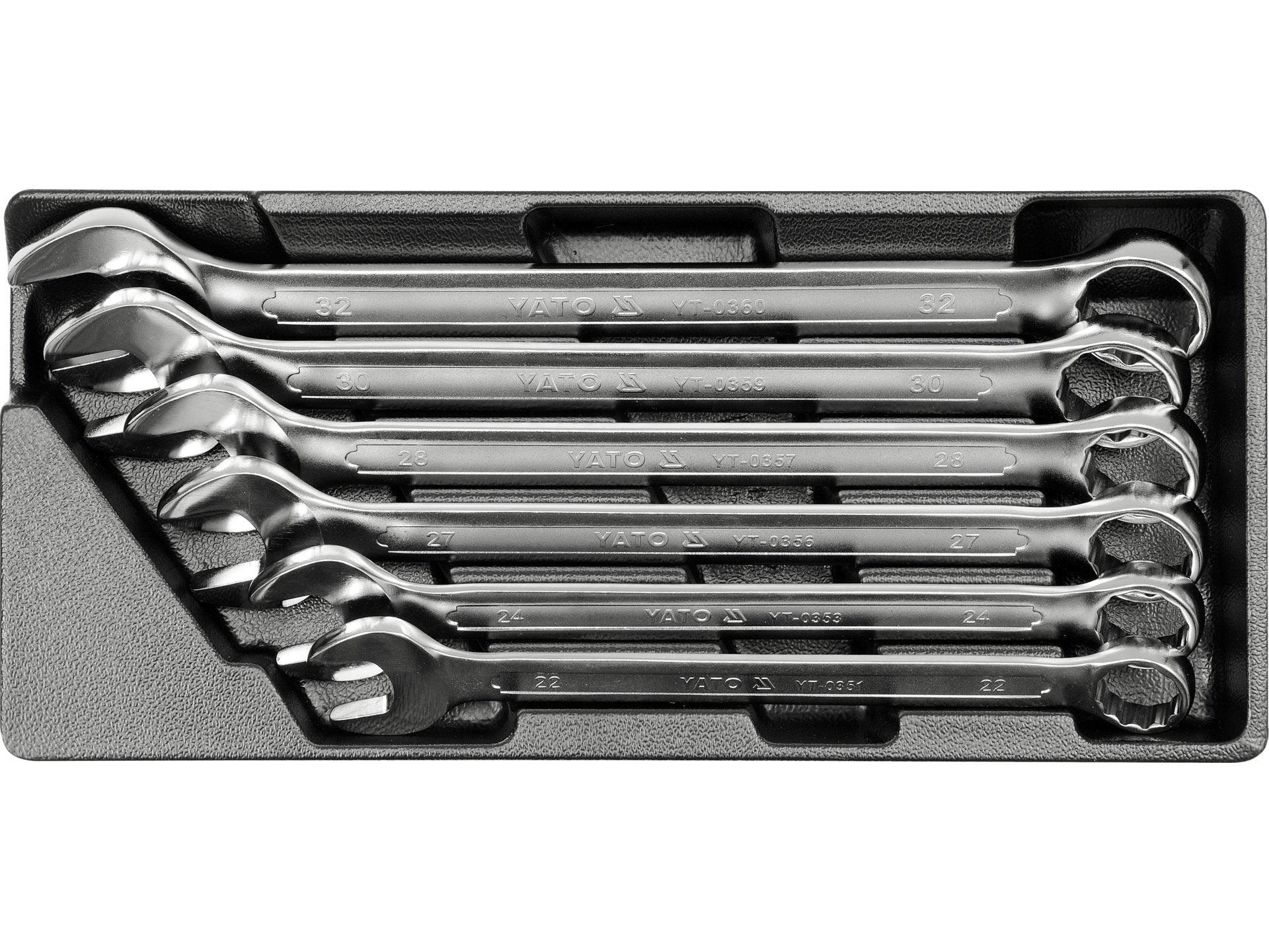 TRUSĂ CHEI COMBINATE 22-32MM -INSERȚIE YT-5530 YATO YT-5532