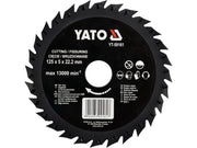 DISC CIRCULAR-RASPEL PT LEMN,125X22.2 MM YATO YT-59161