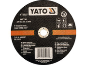 DISC DEBITAT METAL 230X2X22 YATO YT-5927